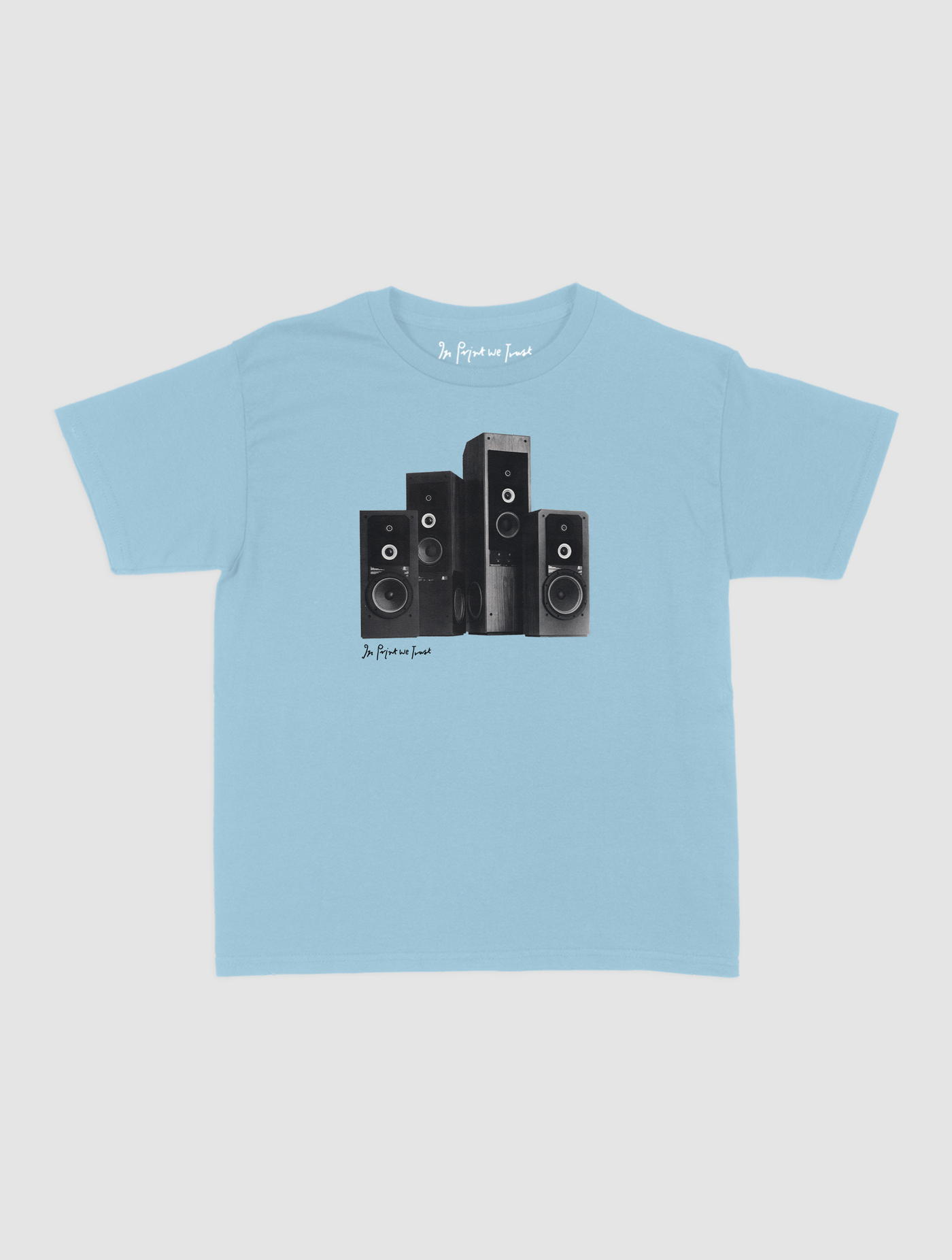 sound system baby tee