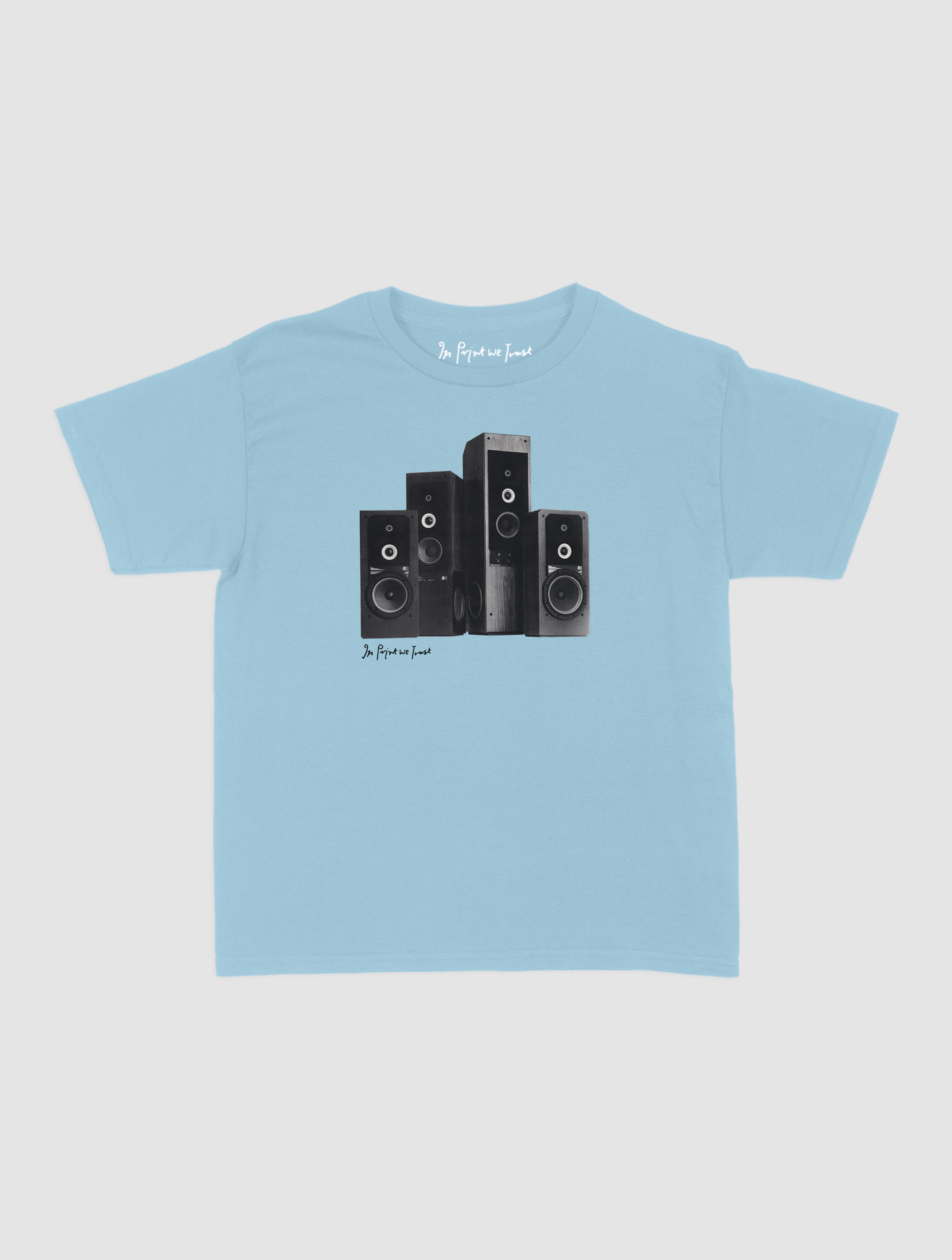 sound system baby tee