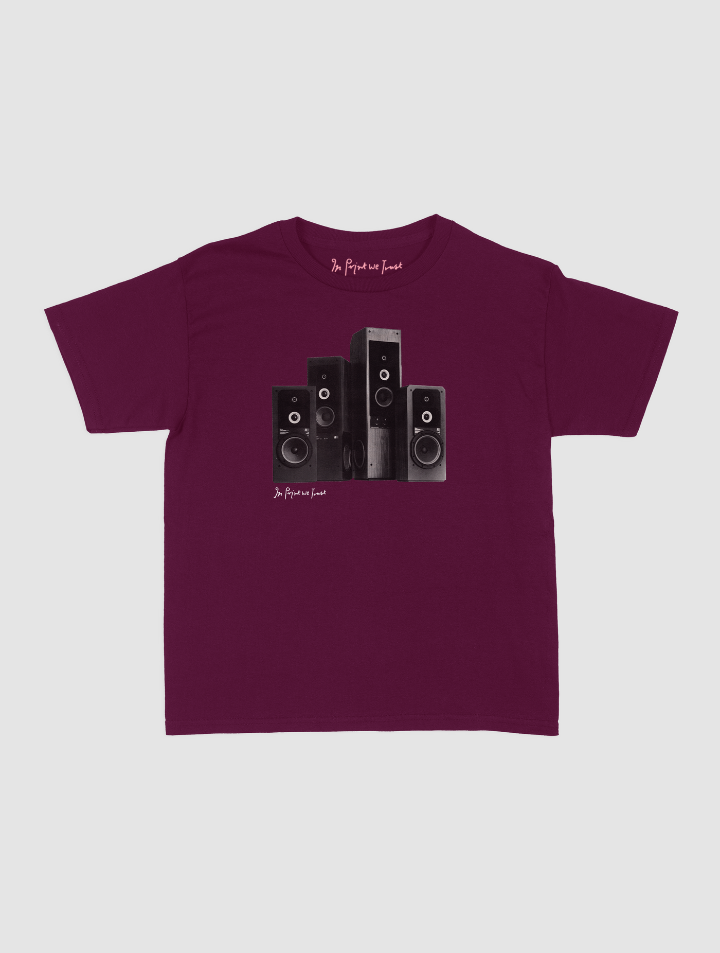 sound system baby tee