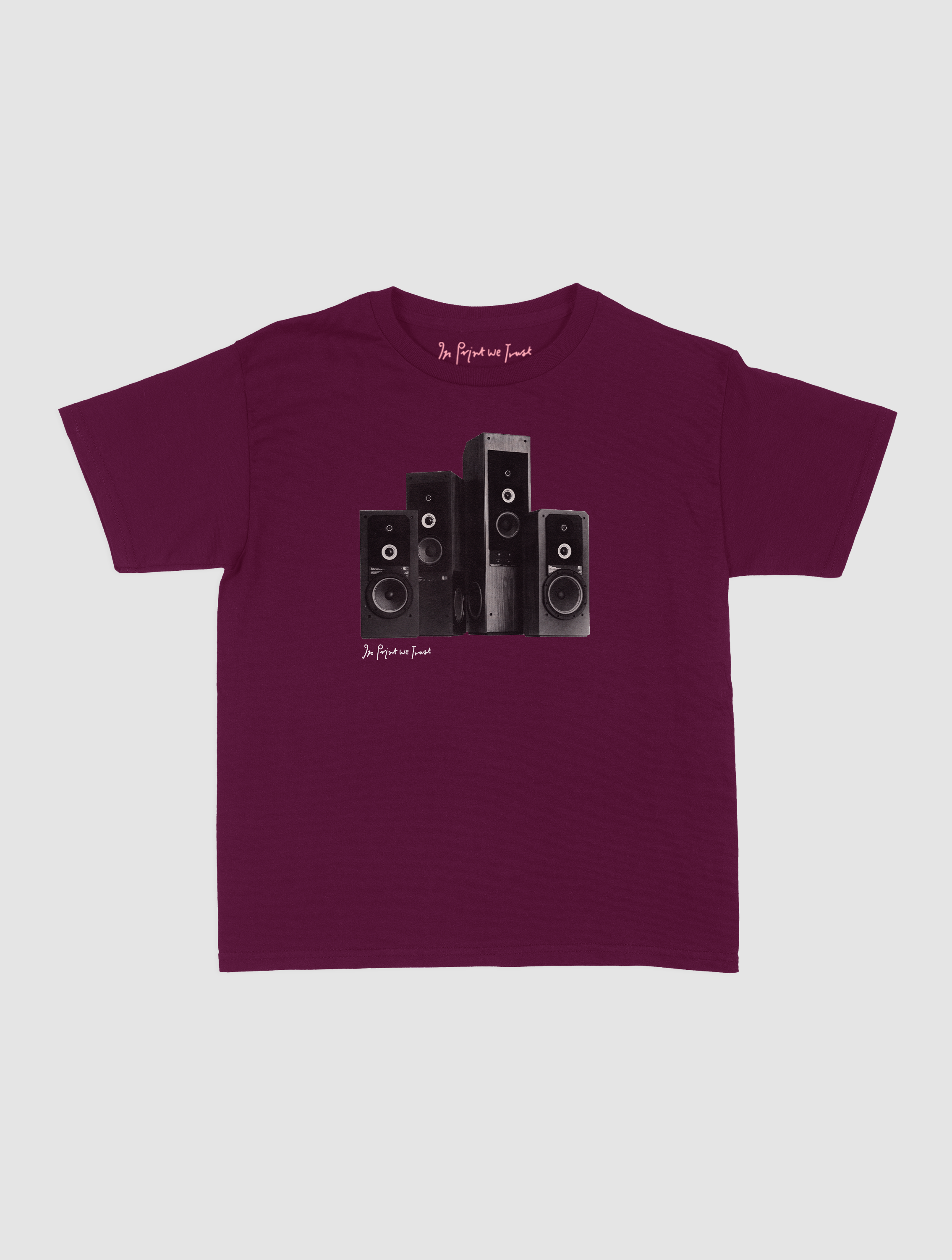 sound system baby tee