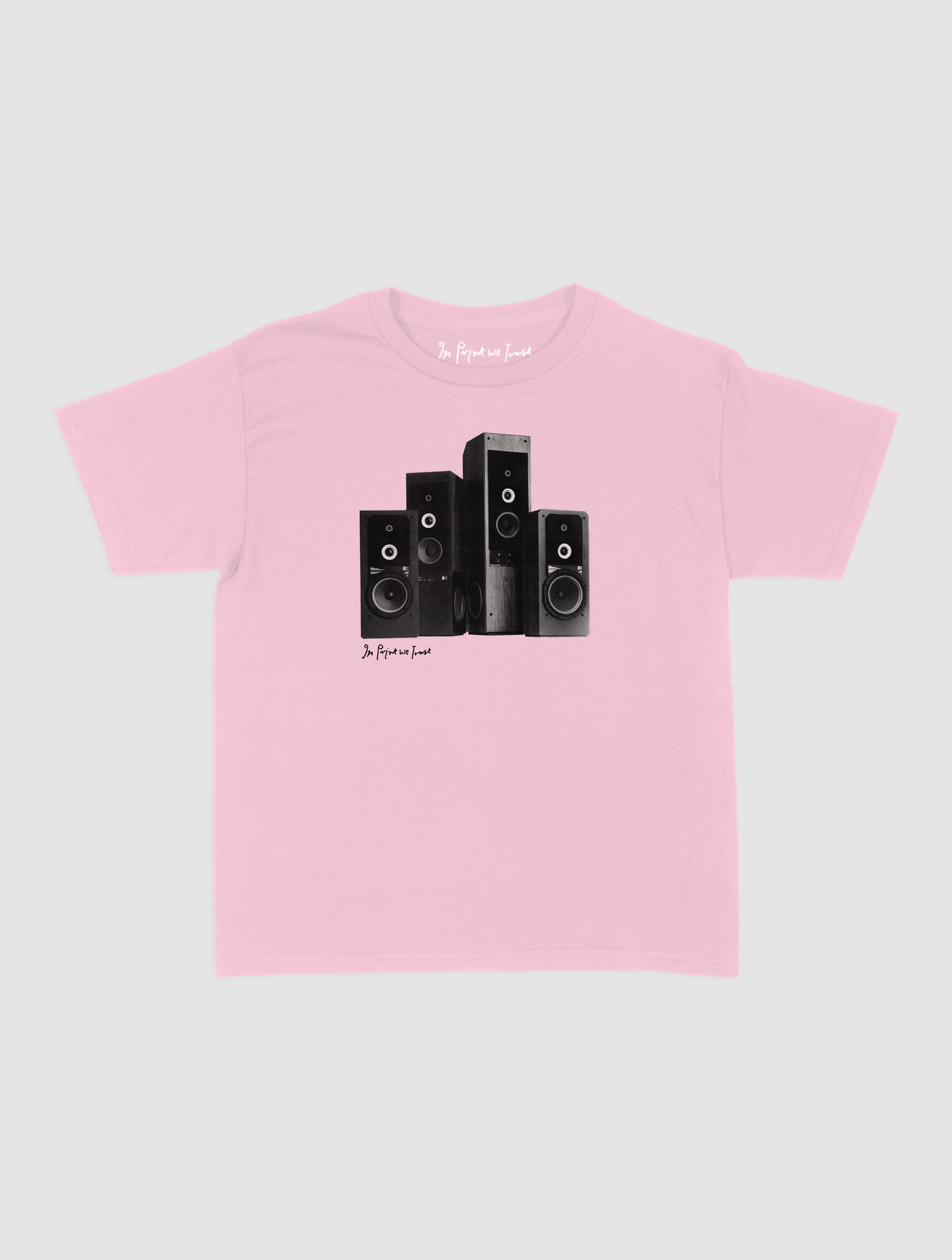 sound system baby tee