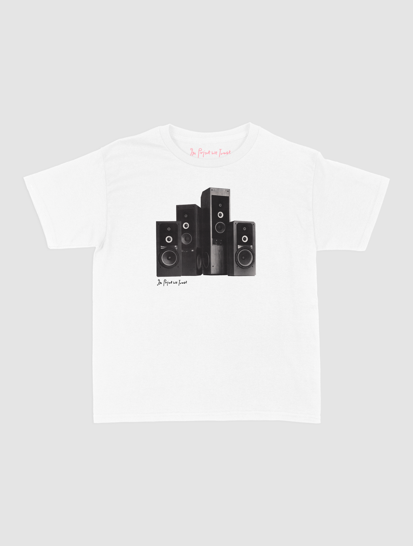 sound system baby tee
