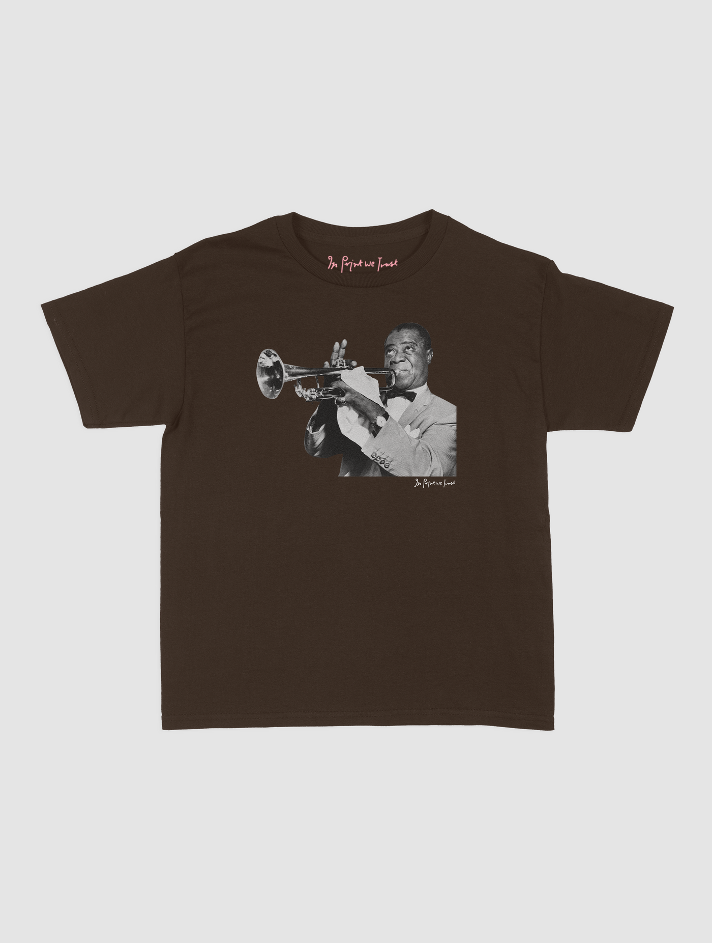 trumpet baby tee