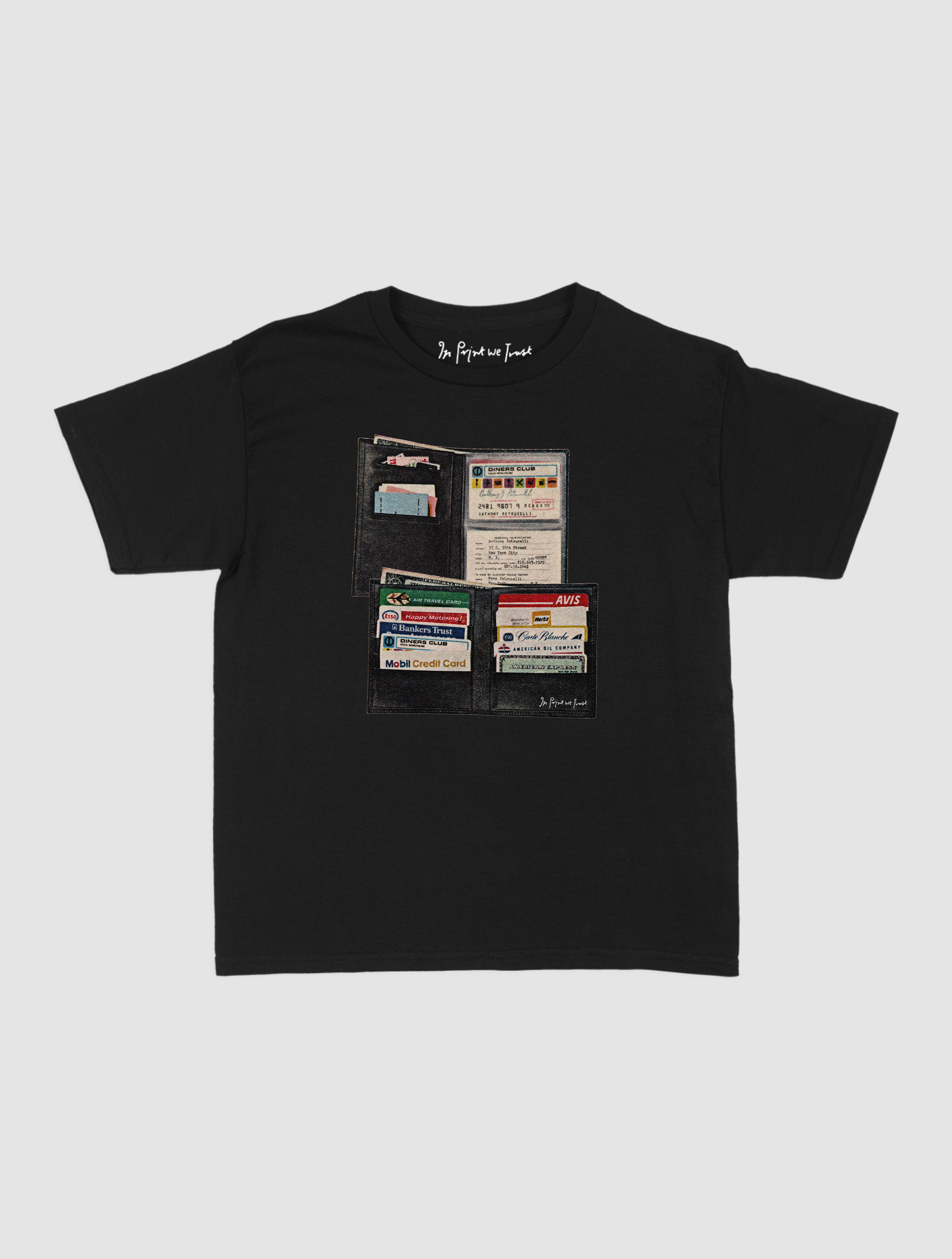 wallet baby tee