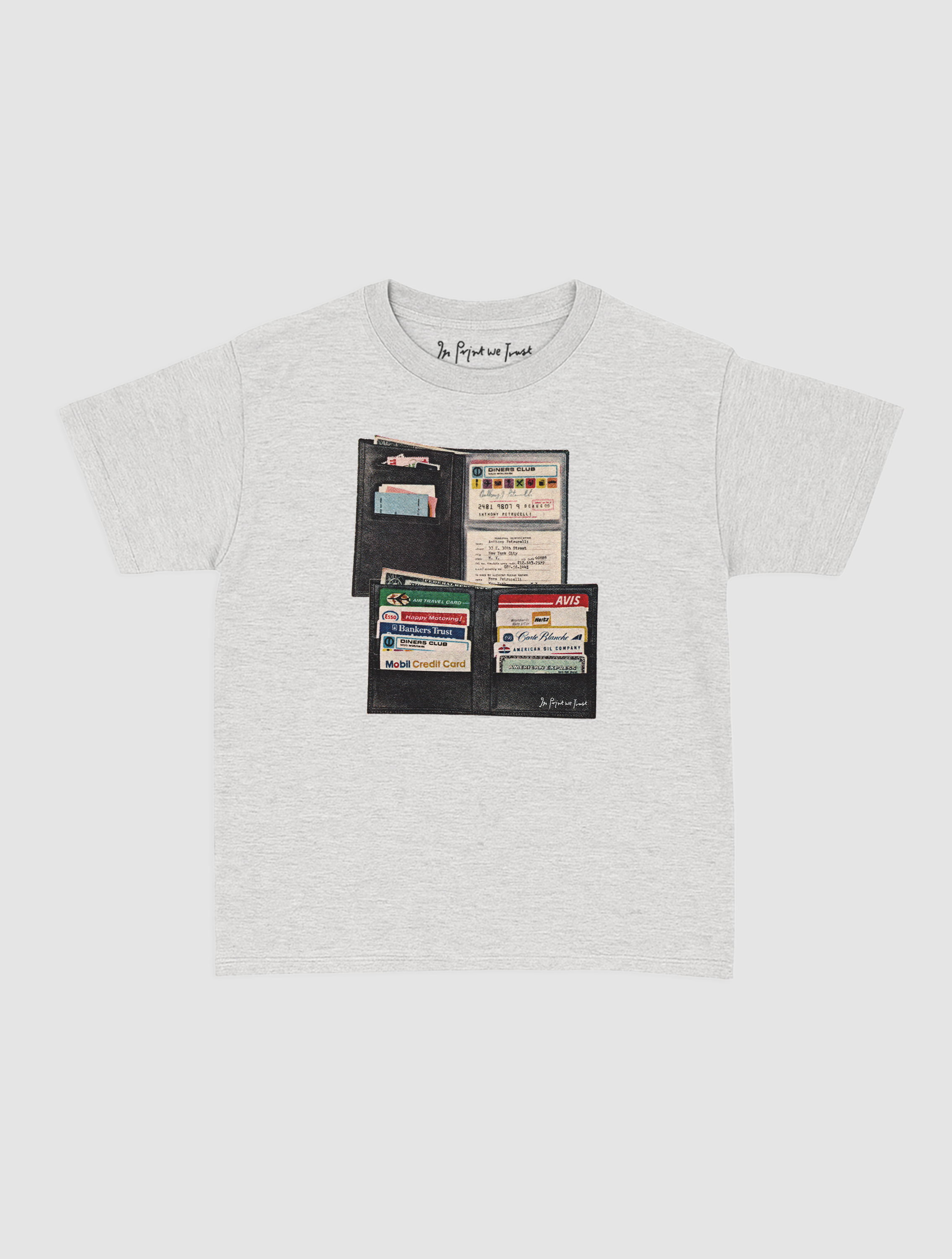 wallet baby tee