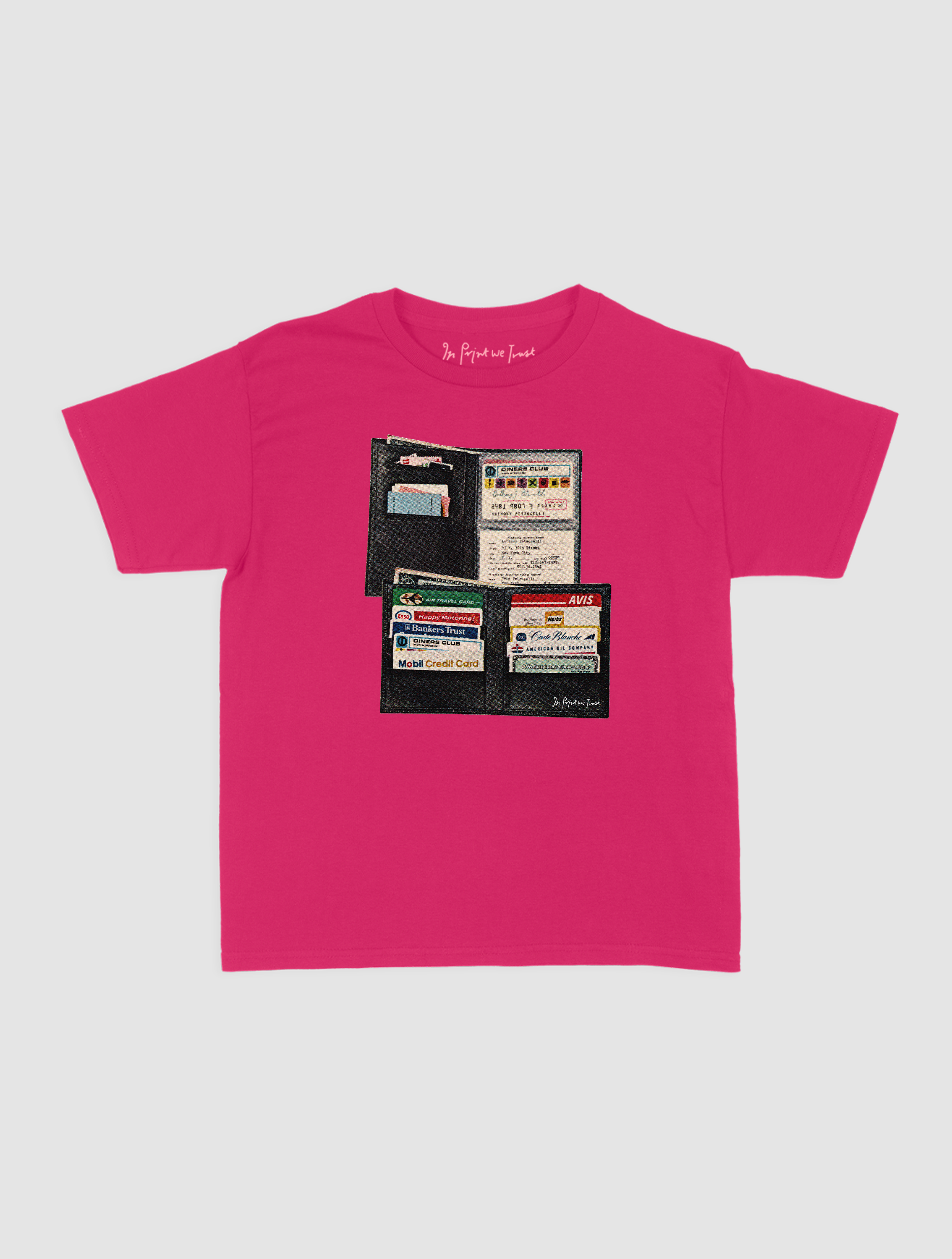wallet baby tee