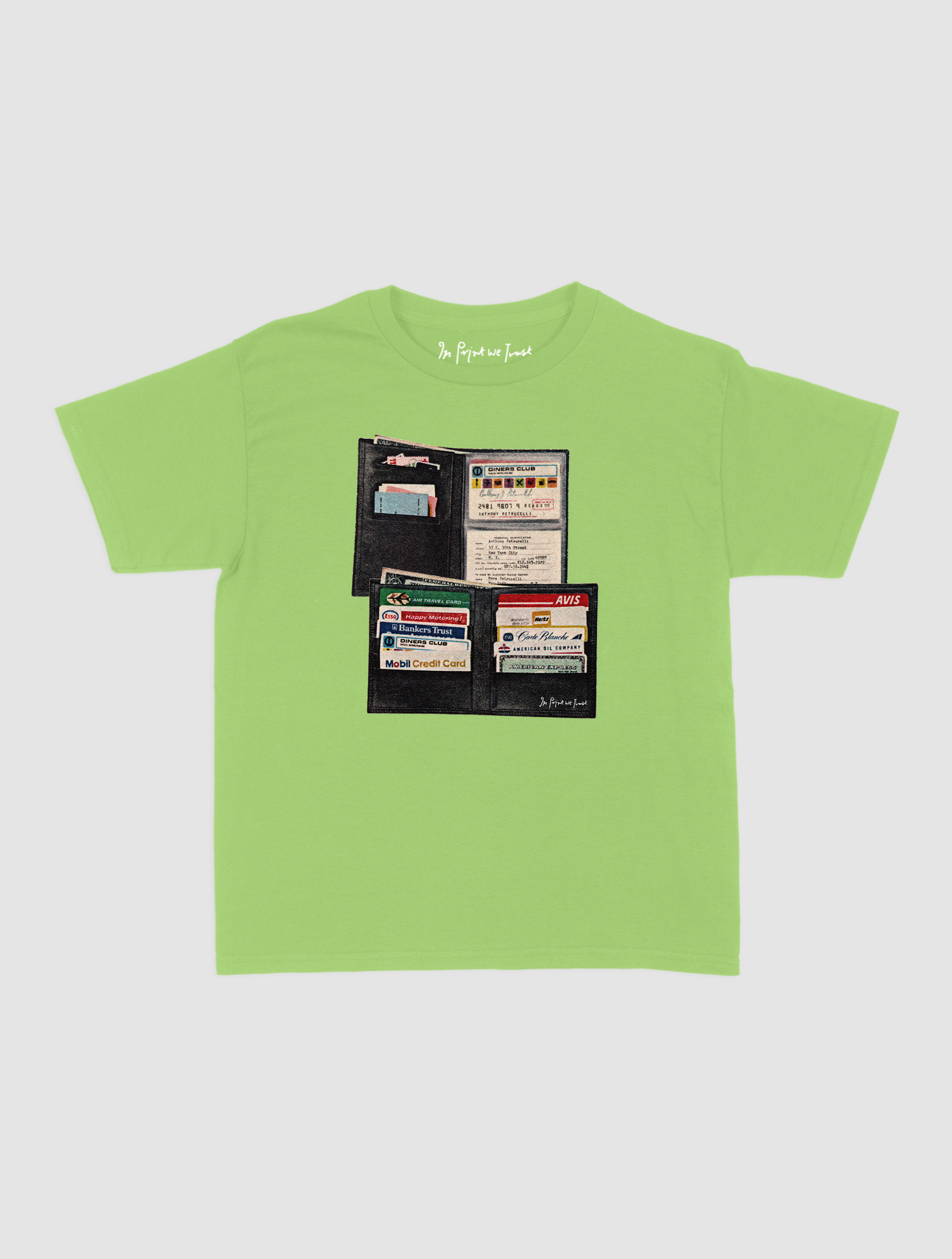 wallet baby tee