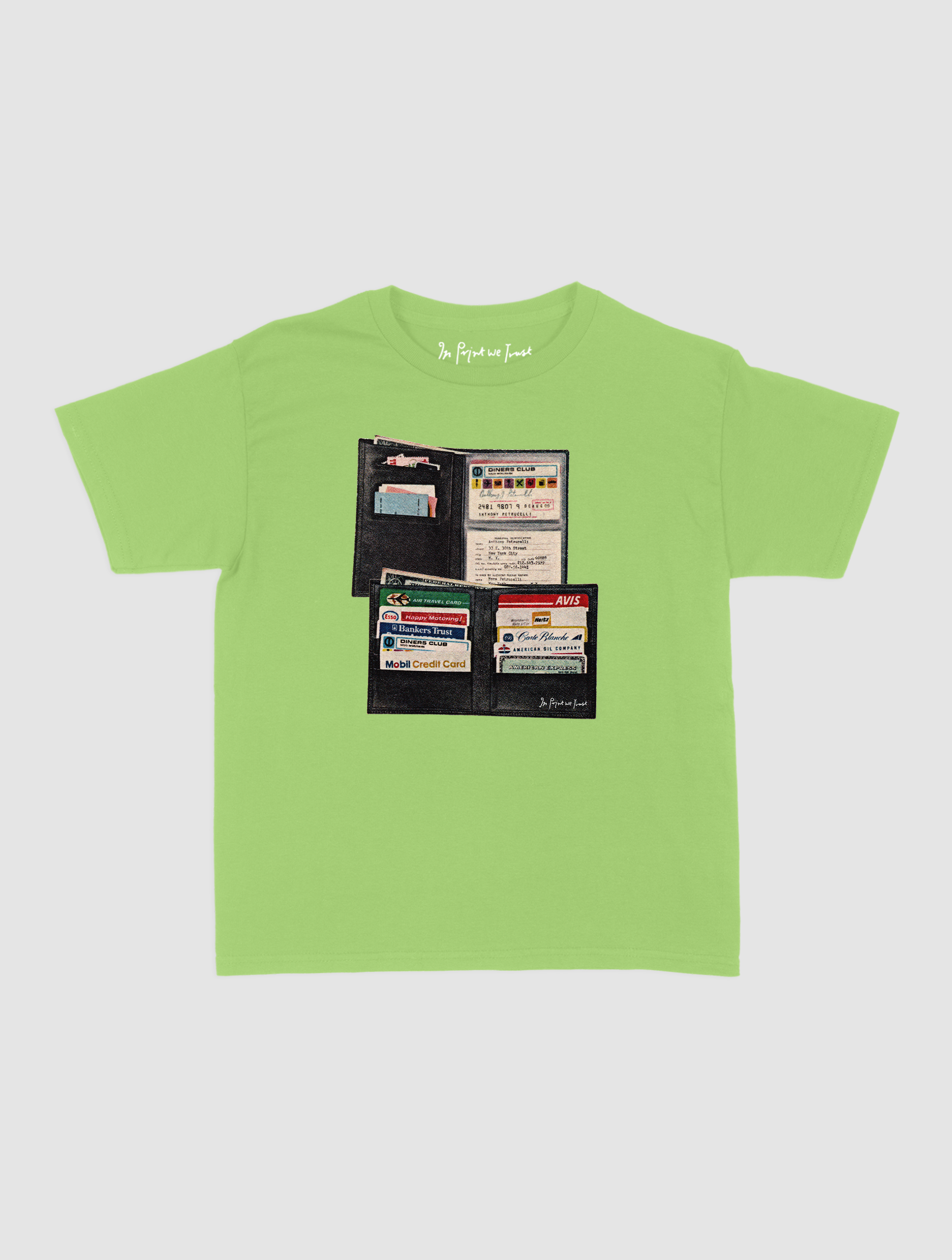 wallet baby tee