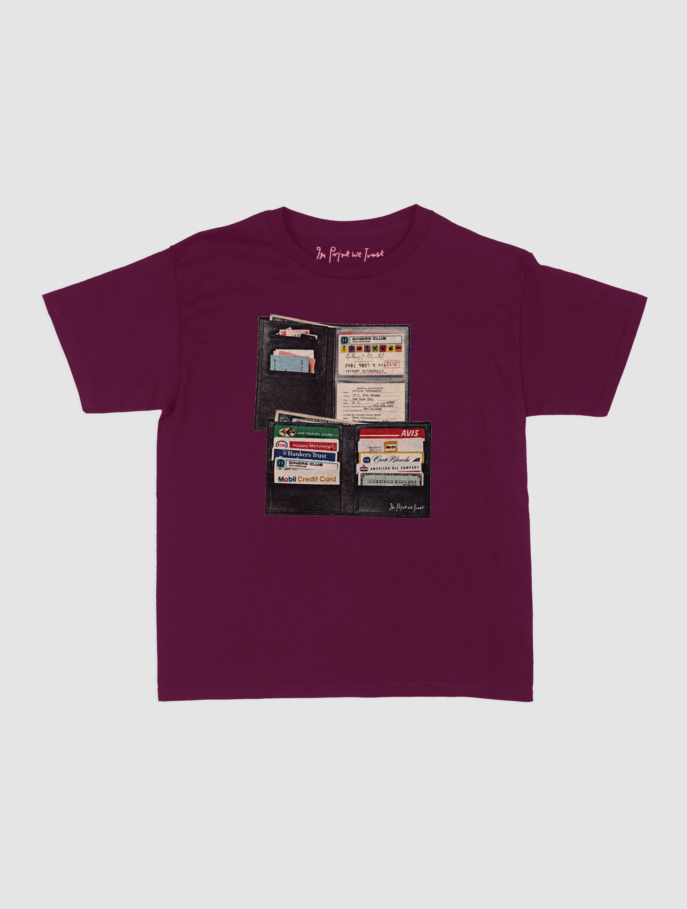 wallet baby tee