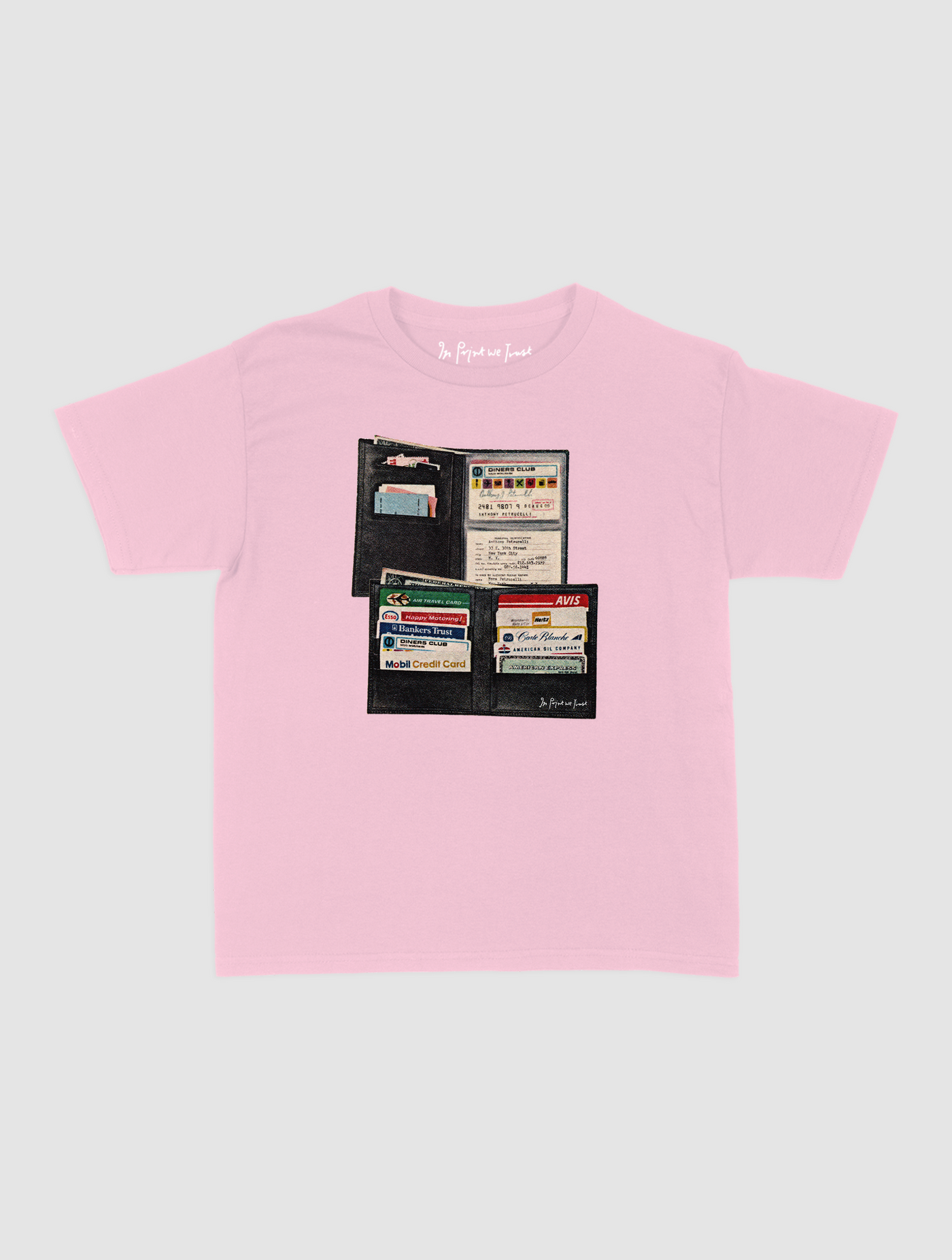 wallet baby tee