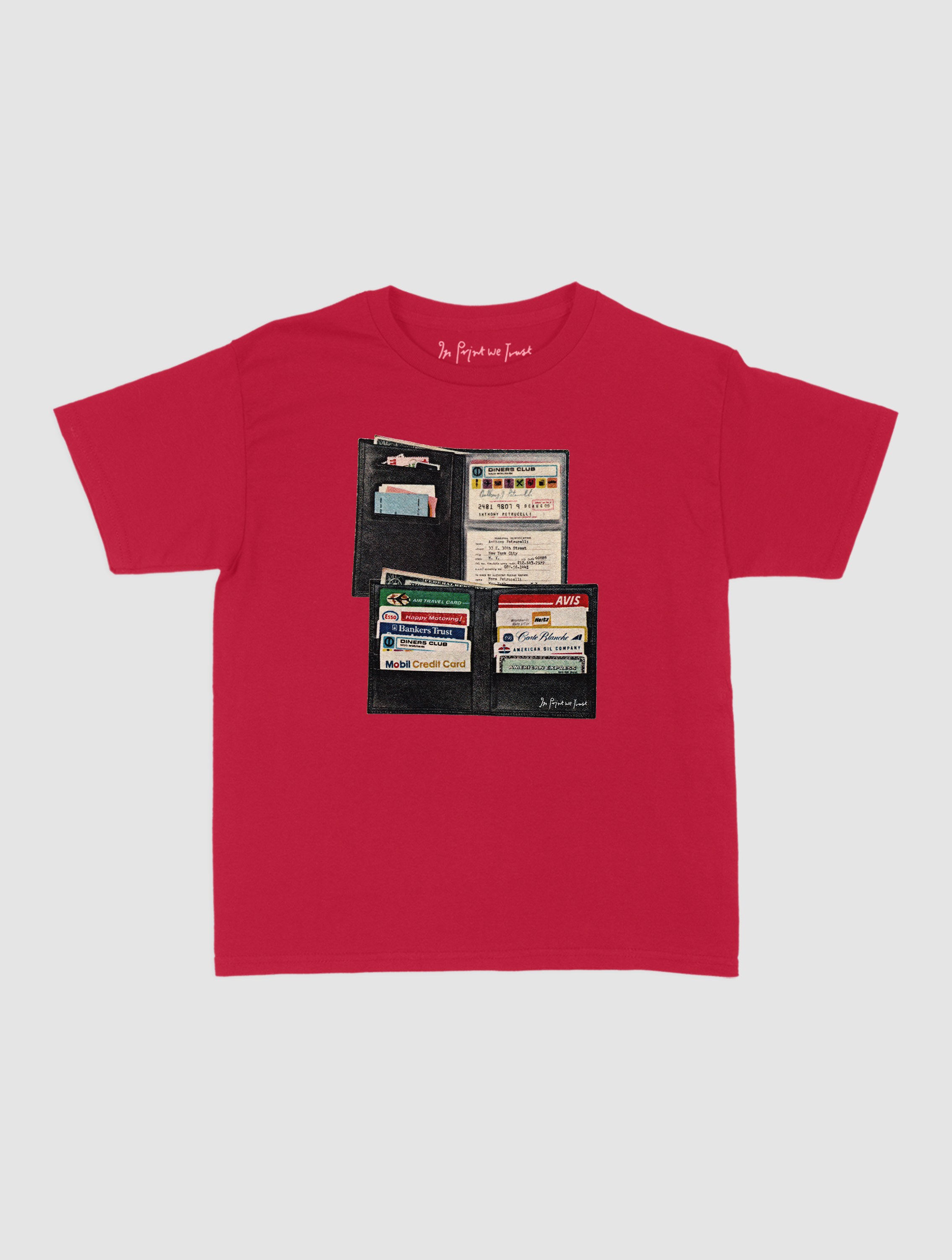 wallet baby tee
