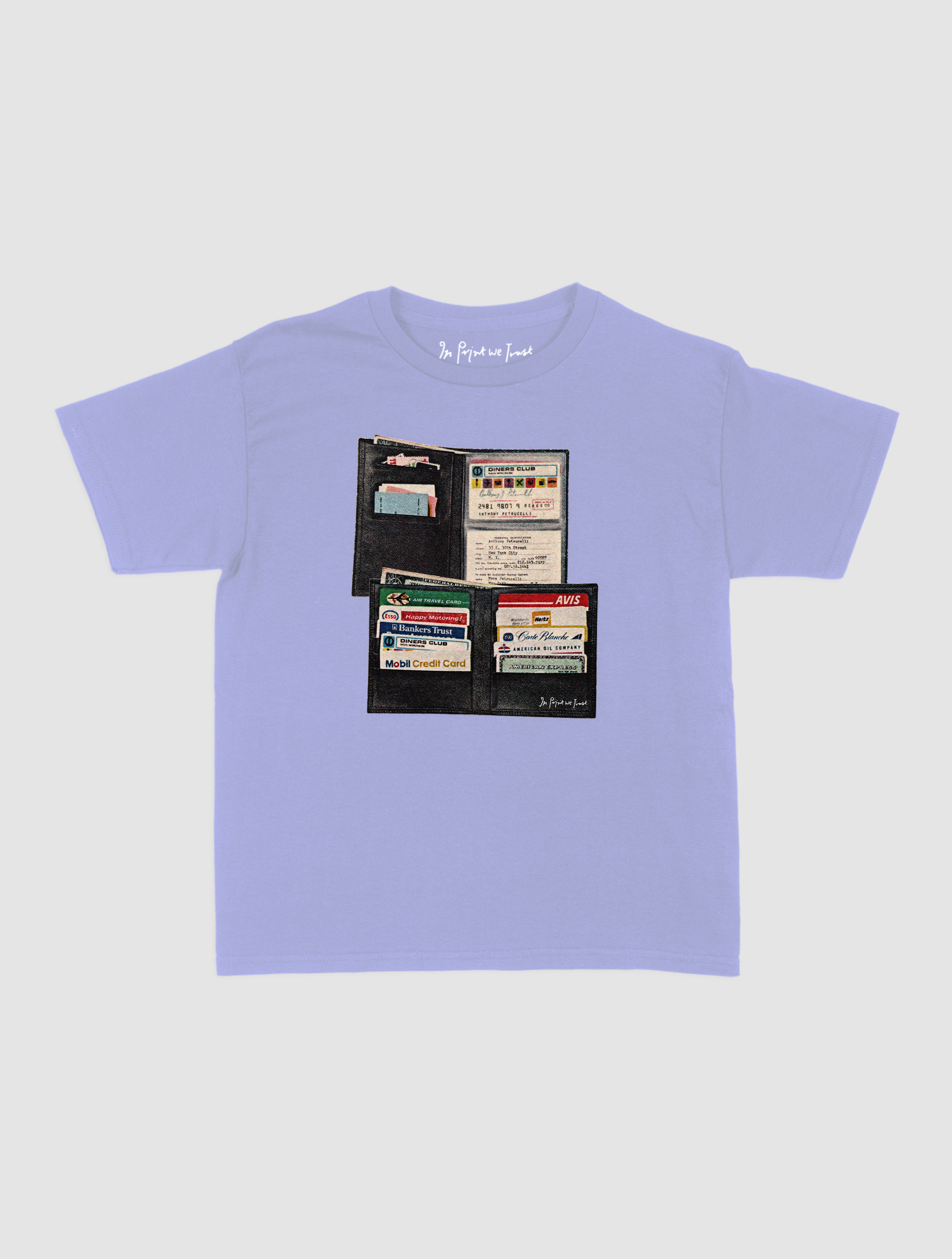wallet baby tee