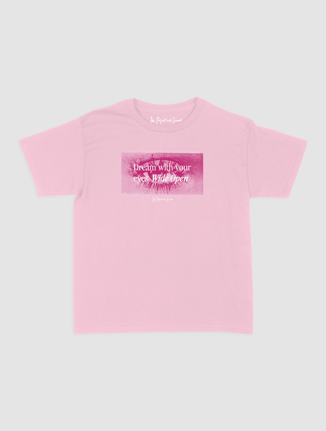 wide open baby tee