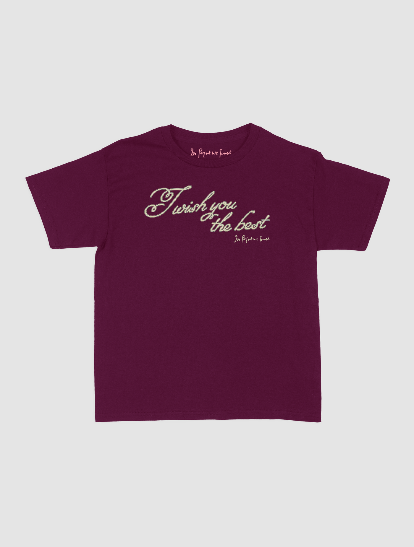wish you the best baby tee