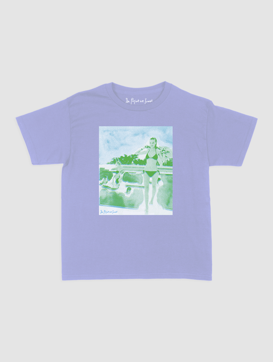 a dip in the pool baby tee - In Print We Trust