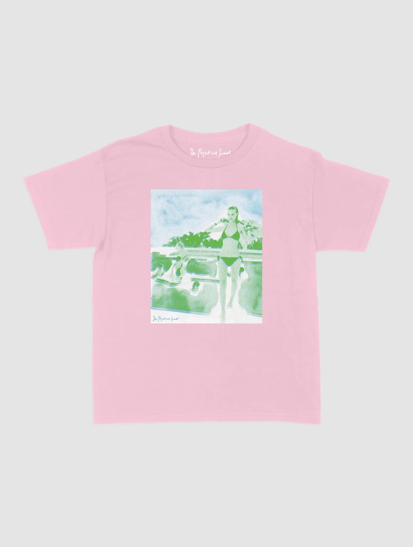 a dip in the pool baby tee - In Print We Trust