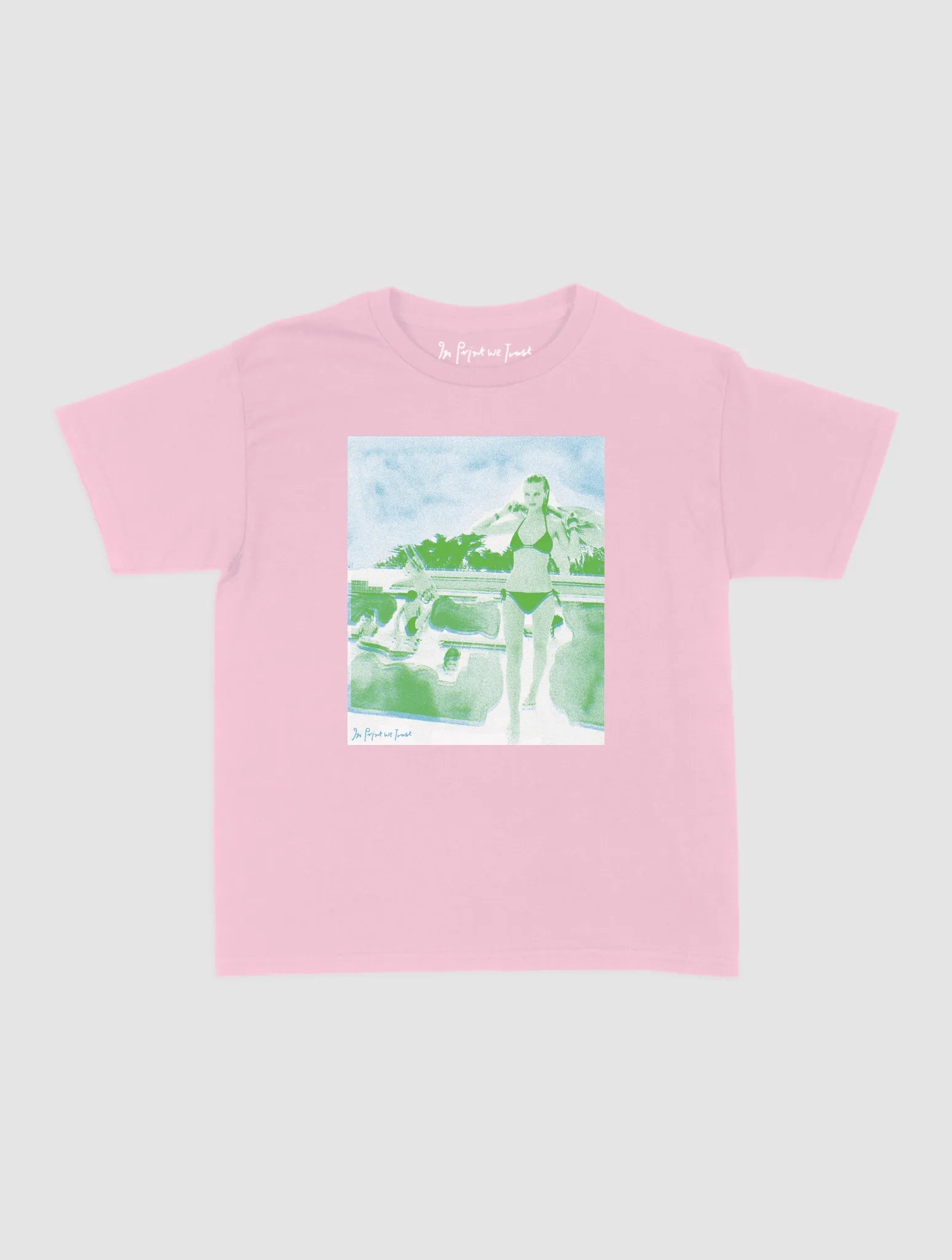 a dip in the pool baby tee - In Print We Trust