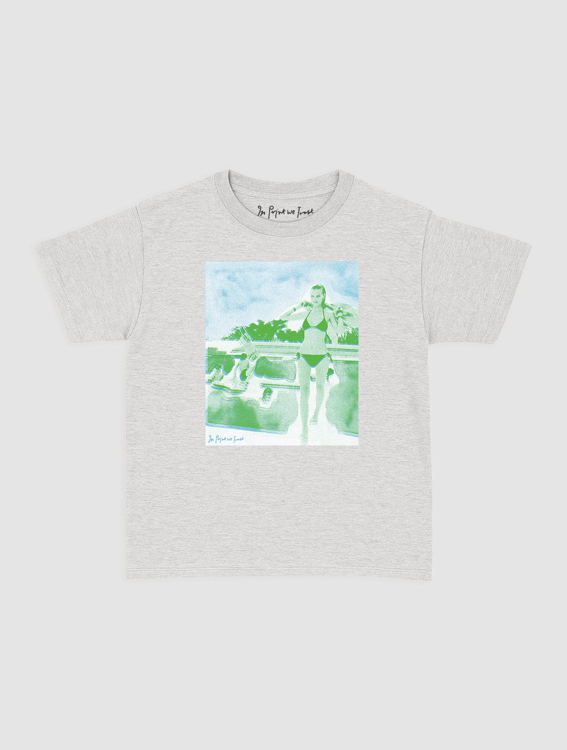 a dip in the pool baby tee - In Print We Trust