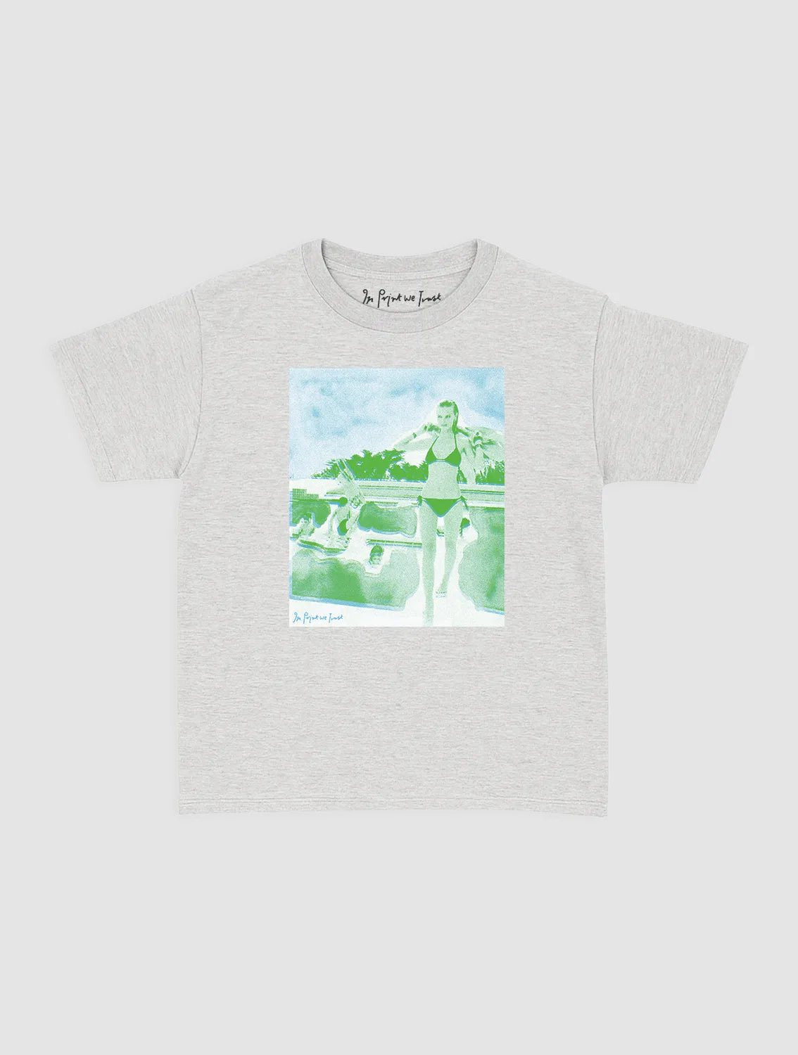 a dip in the pool baby tee - In Print We Trust