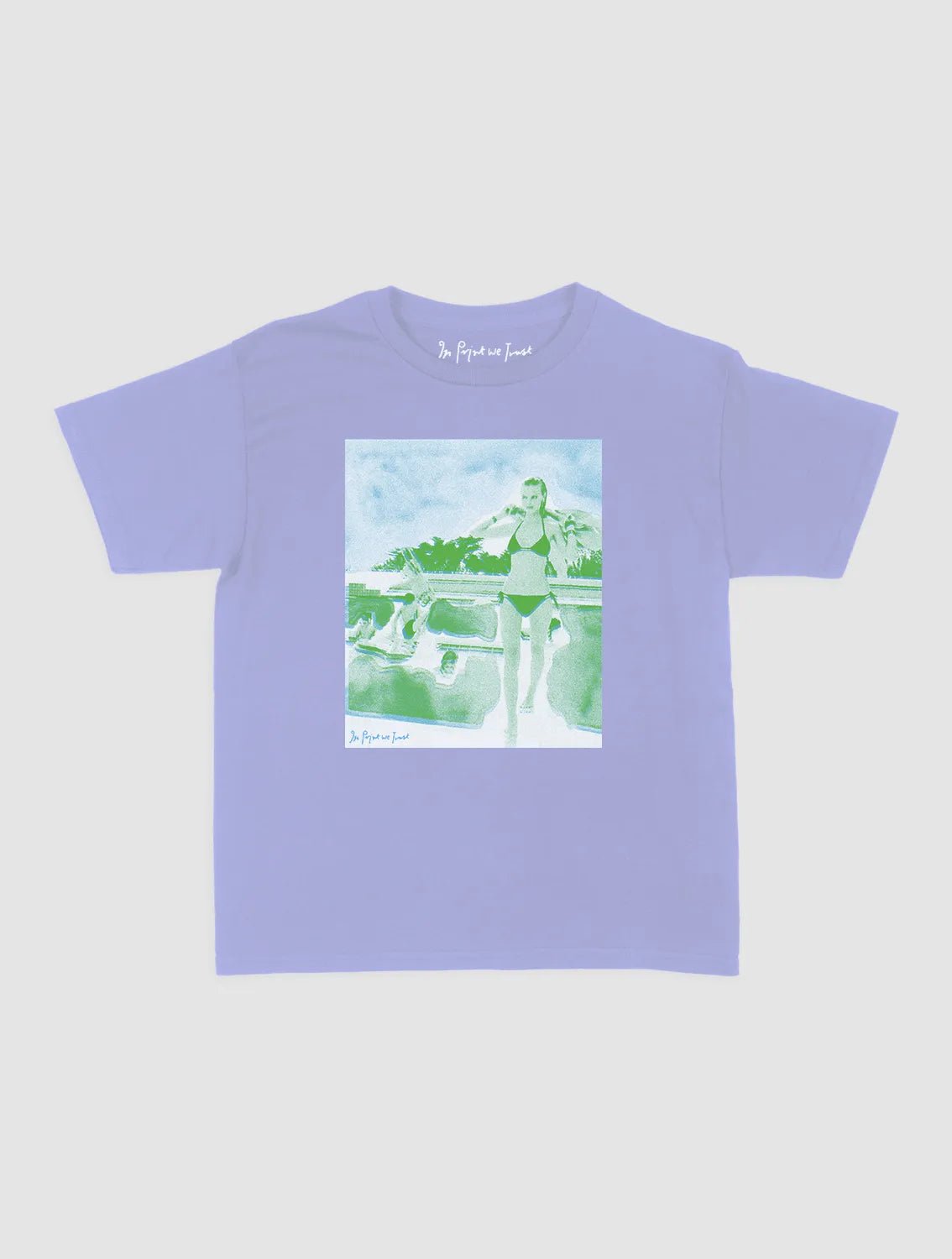 a dip in the pool baby tee - In Print We Trust