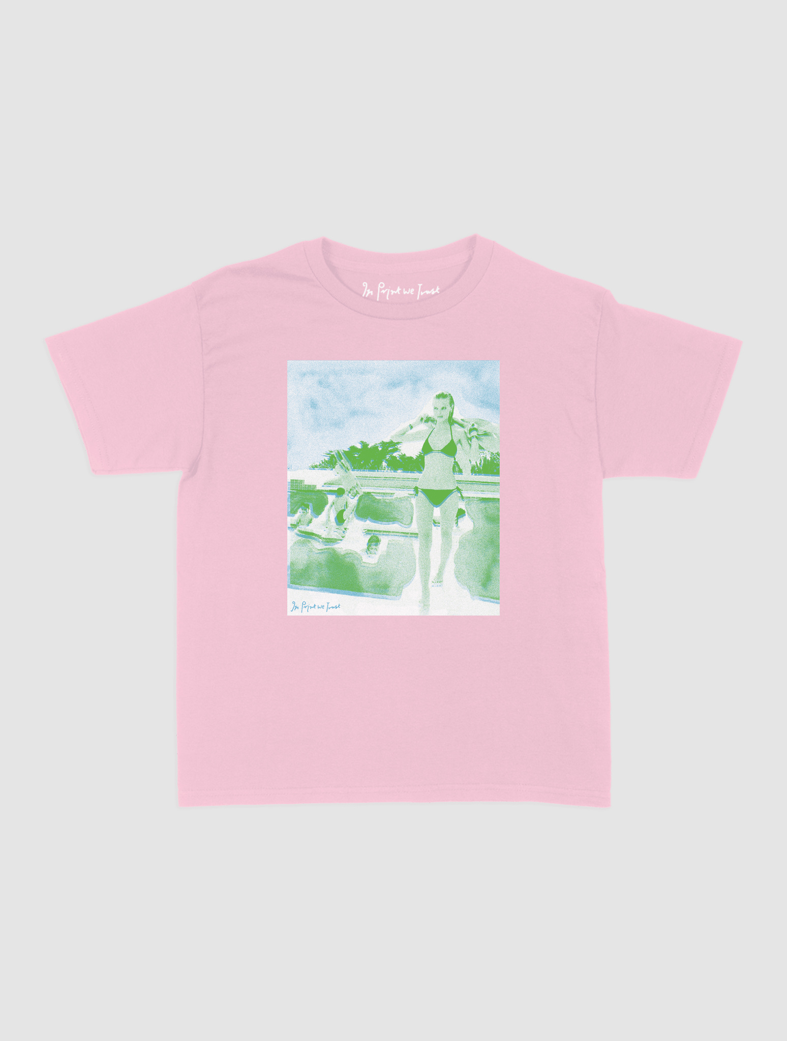 a dip in the pool baby tee - In Print We Trust