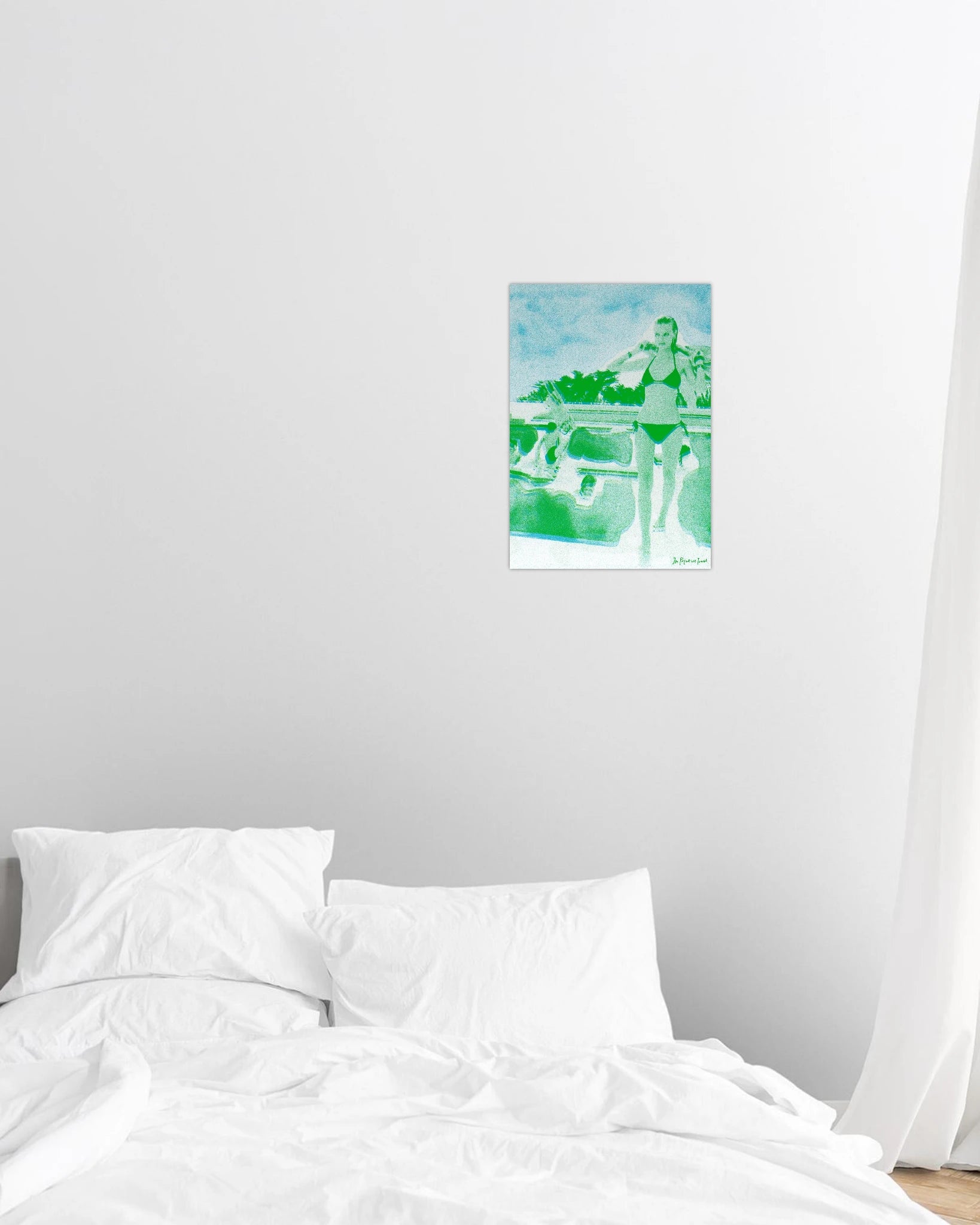 a dip in the pool print - In Print We Trust