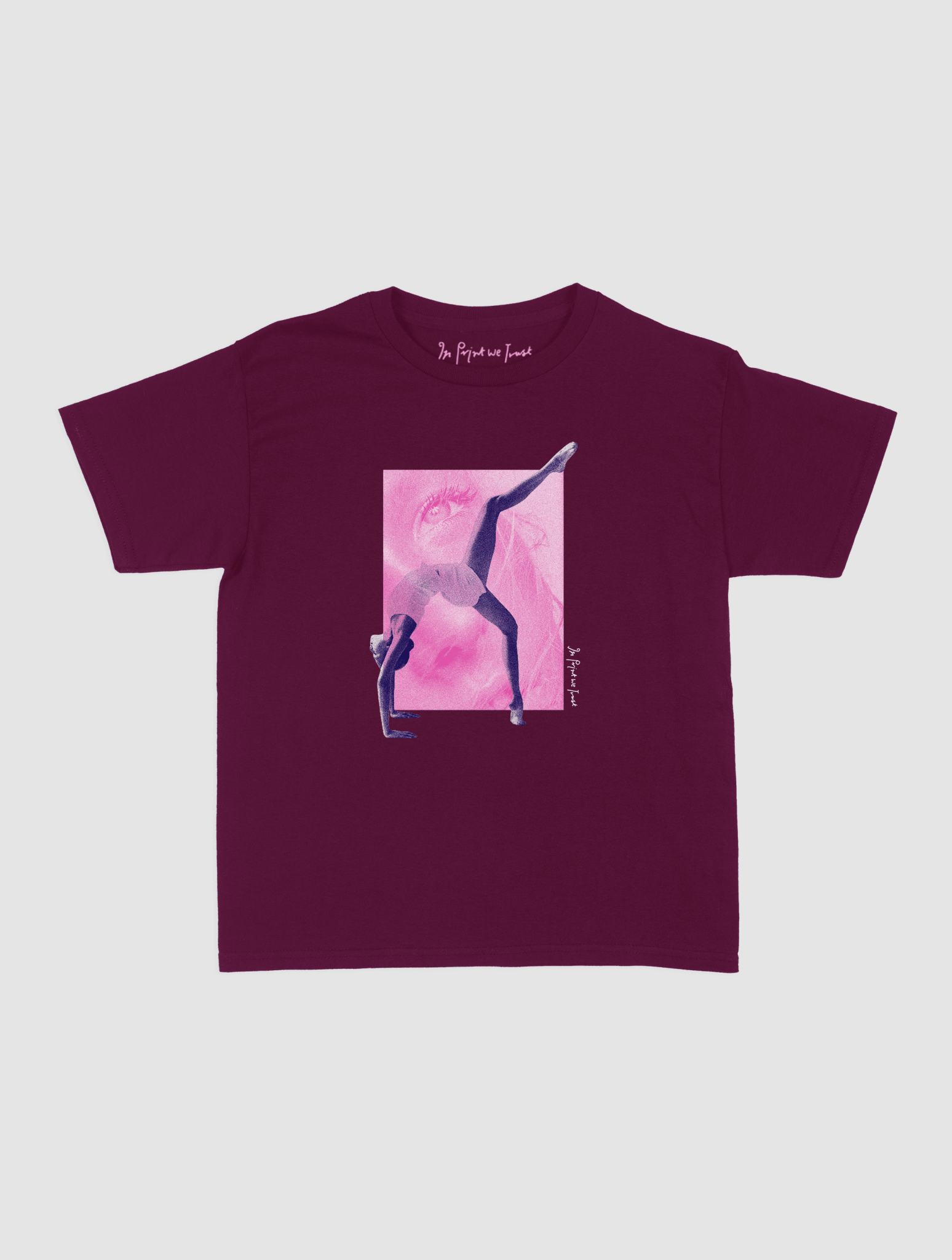acrobat baby tee - In Print We Trust