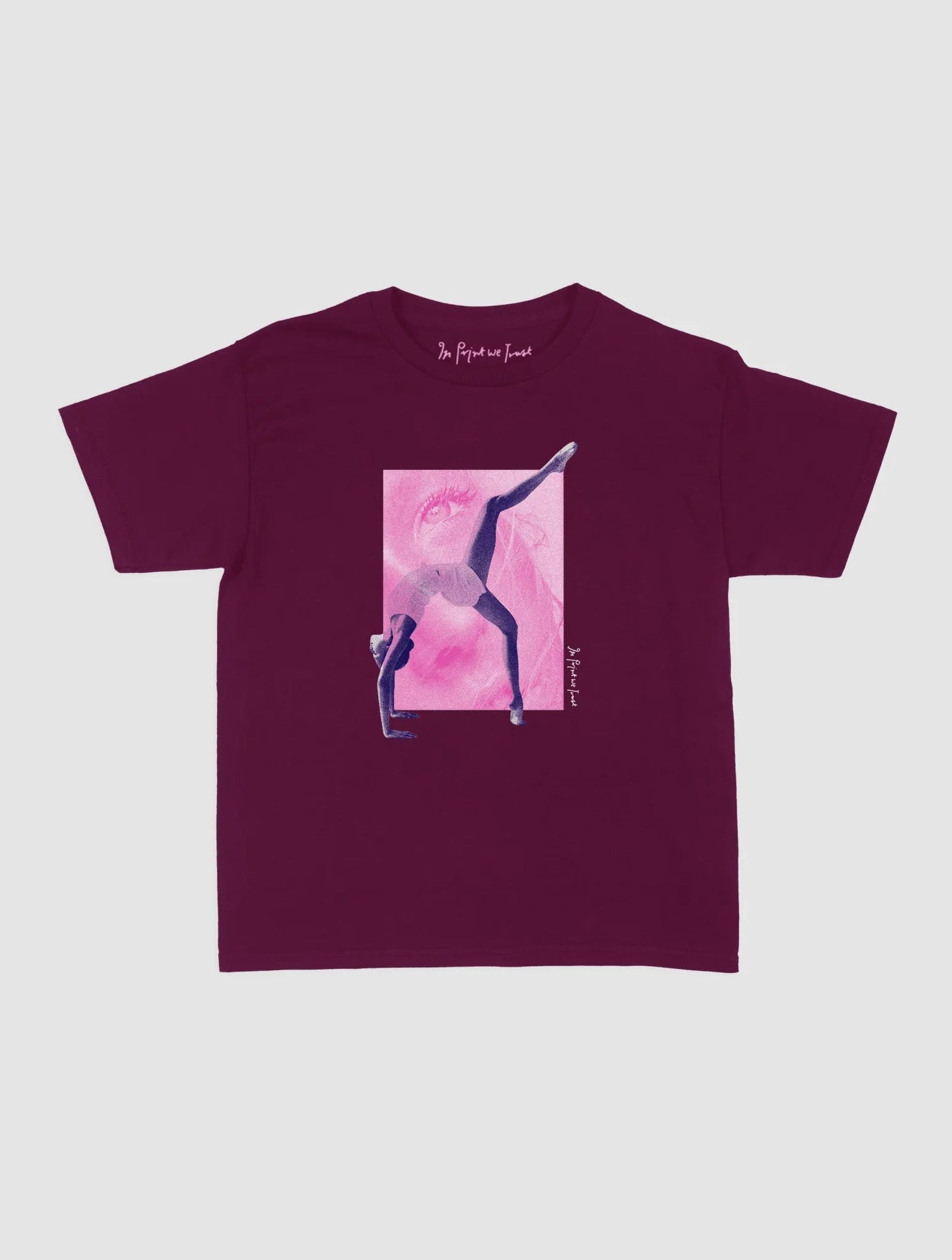 acrobat baby tee - In Print We Trust