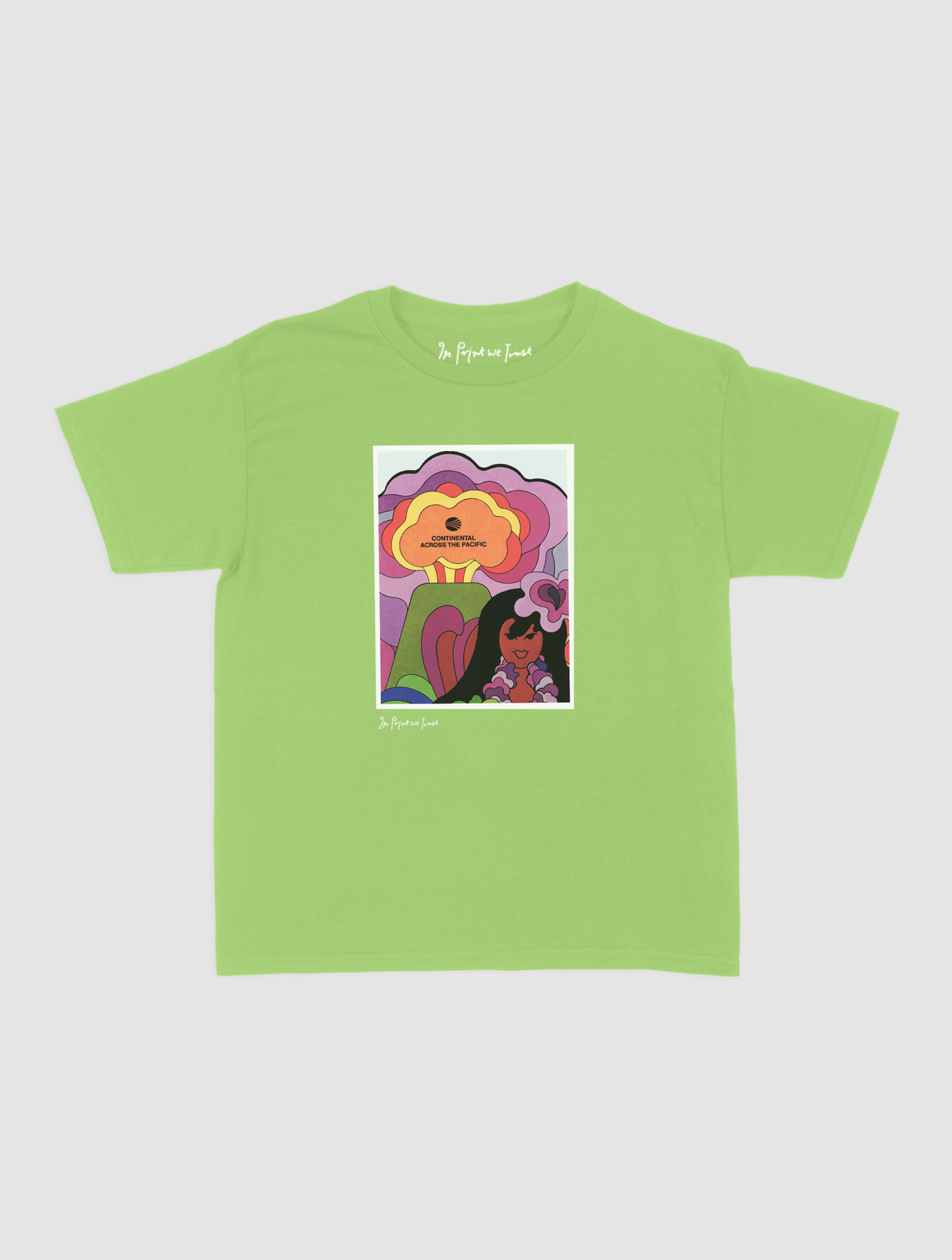 across the pacific baby tee - In Print We Trust