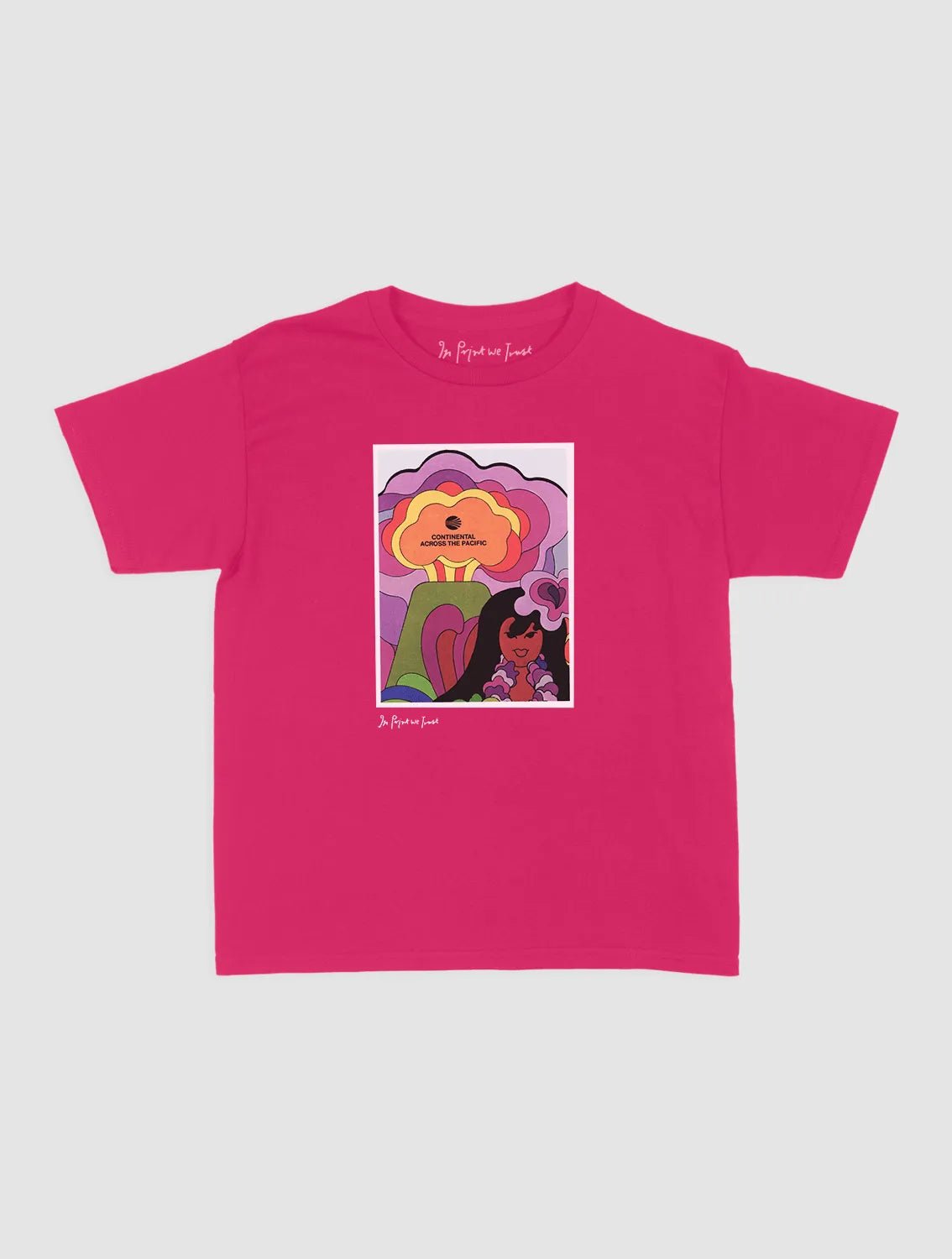 across the pacific baby tee - In Print We Trust