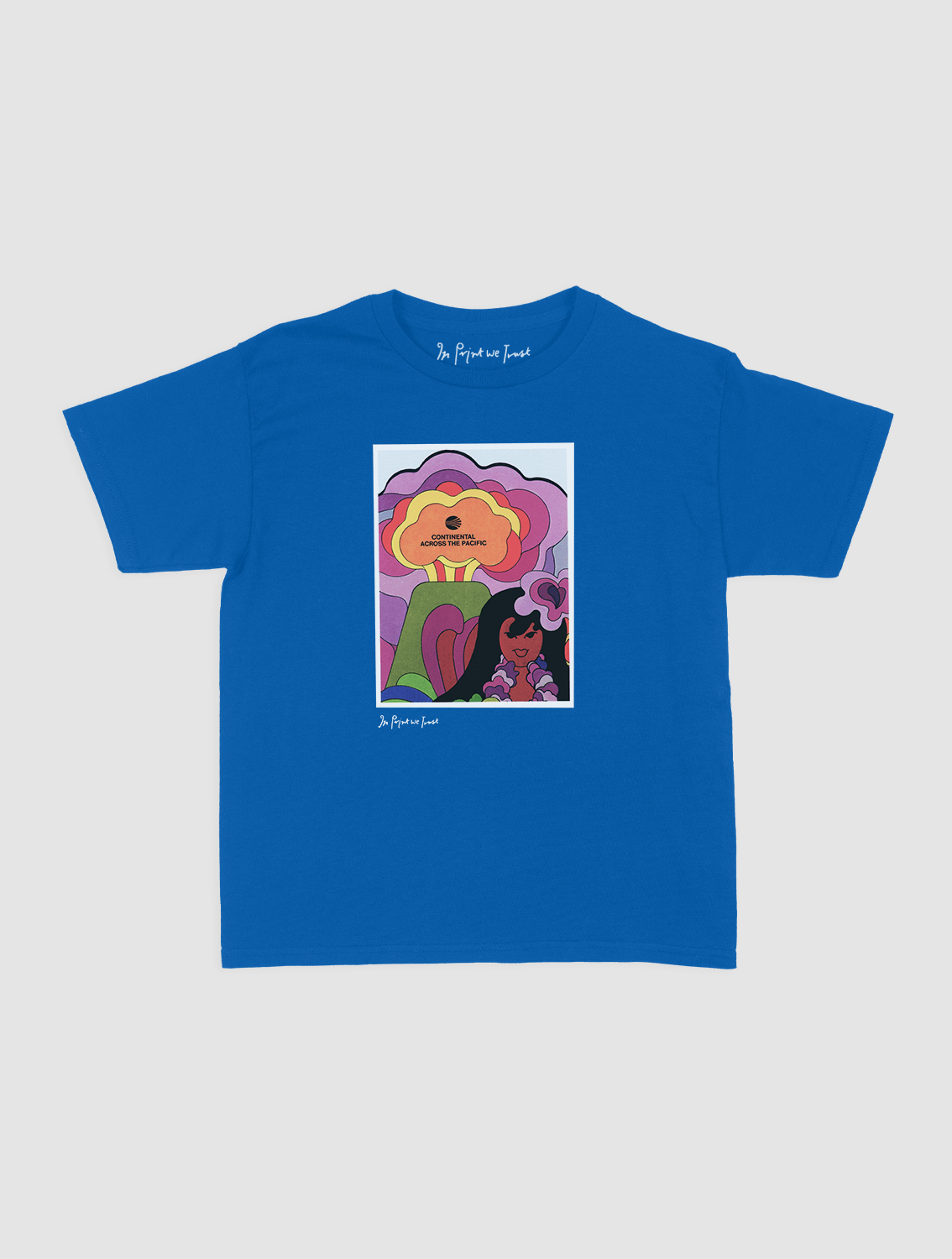 across the pacific baby tee - In Print We Trust
