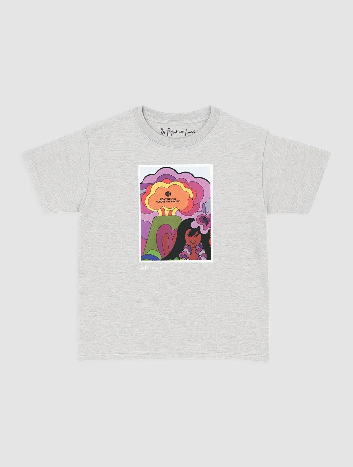 across the pacific baby tee - In Print We Trust