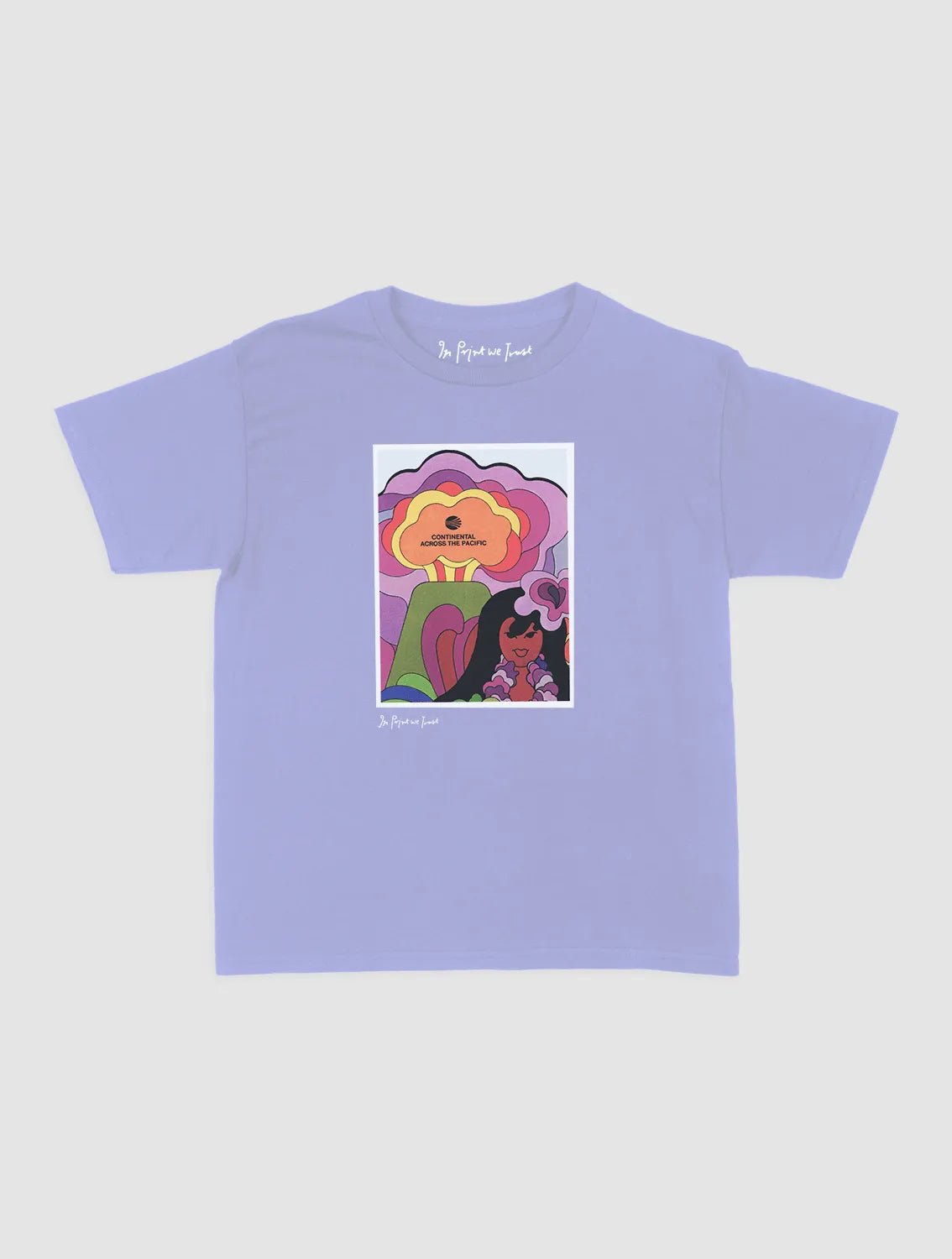 across the pacific baby tee - In Print We Trust