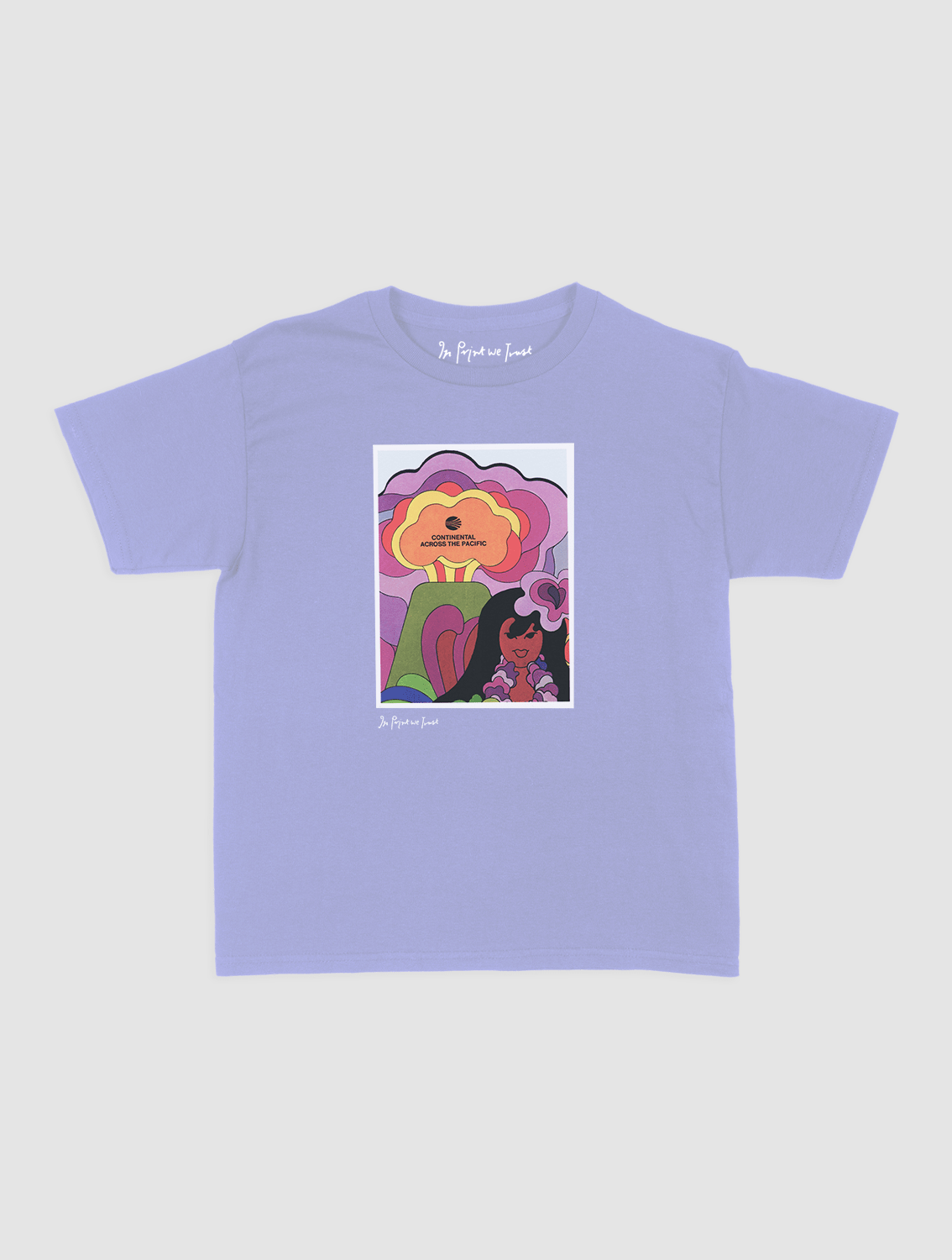 across the pacific baby tee - In Print We Trust