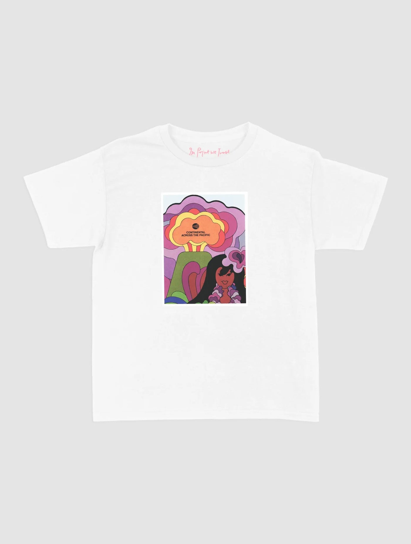 across the pacific baby tee - In Print We Trust