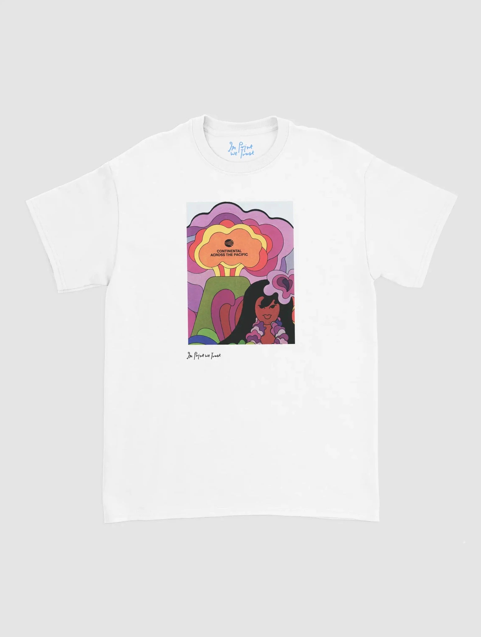 across the pacific classic tee - In Print We Trust