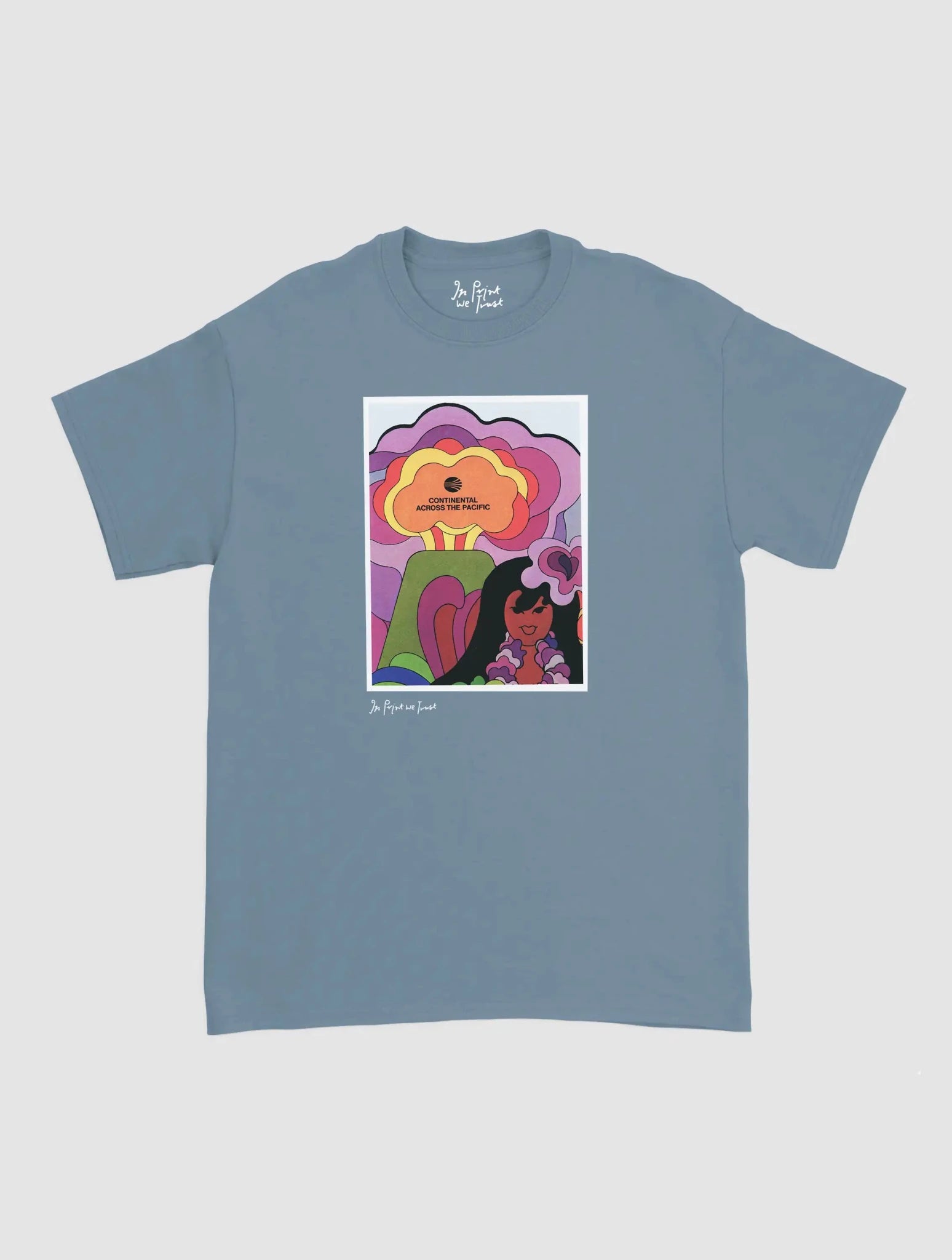 across the pacific classic tee - In Print We Trust