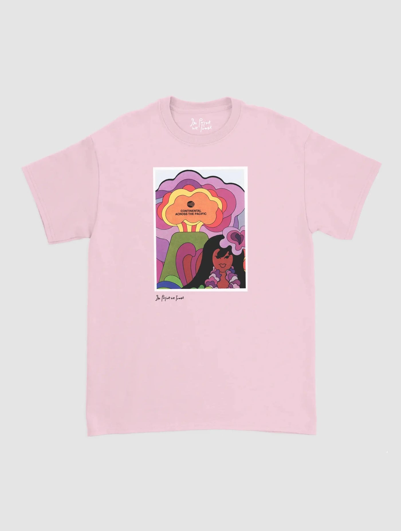 across the pacific classic tee - In Print We Trust