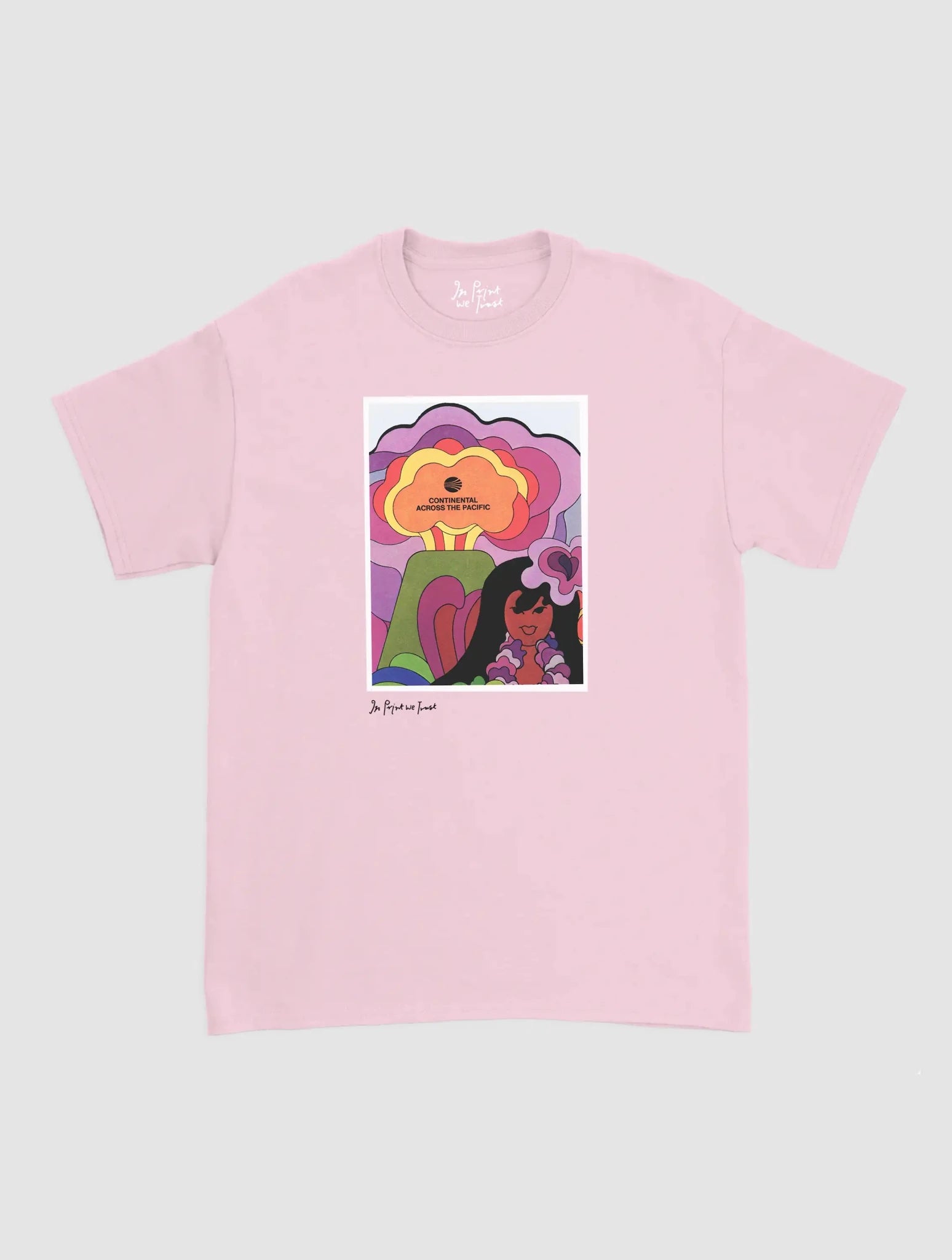 across the pacific classic tee - In Print We Trust