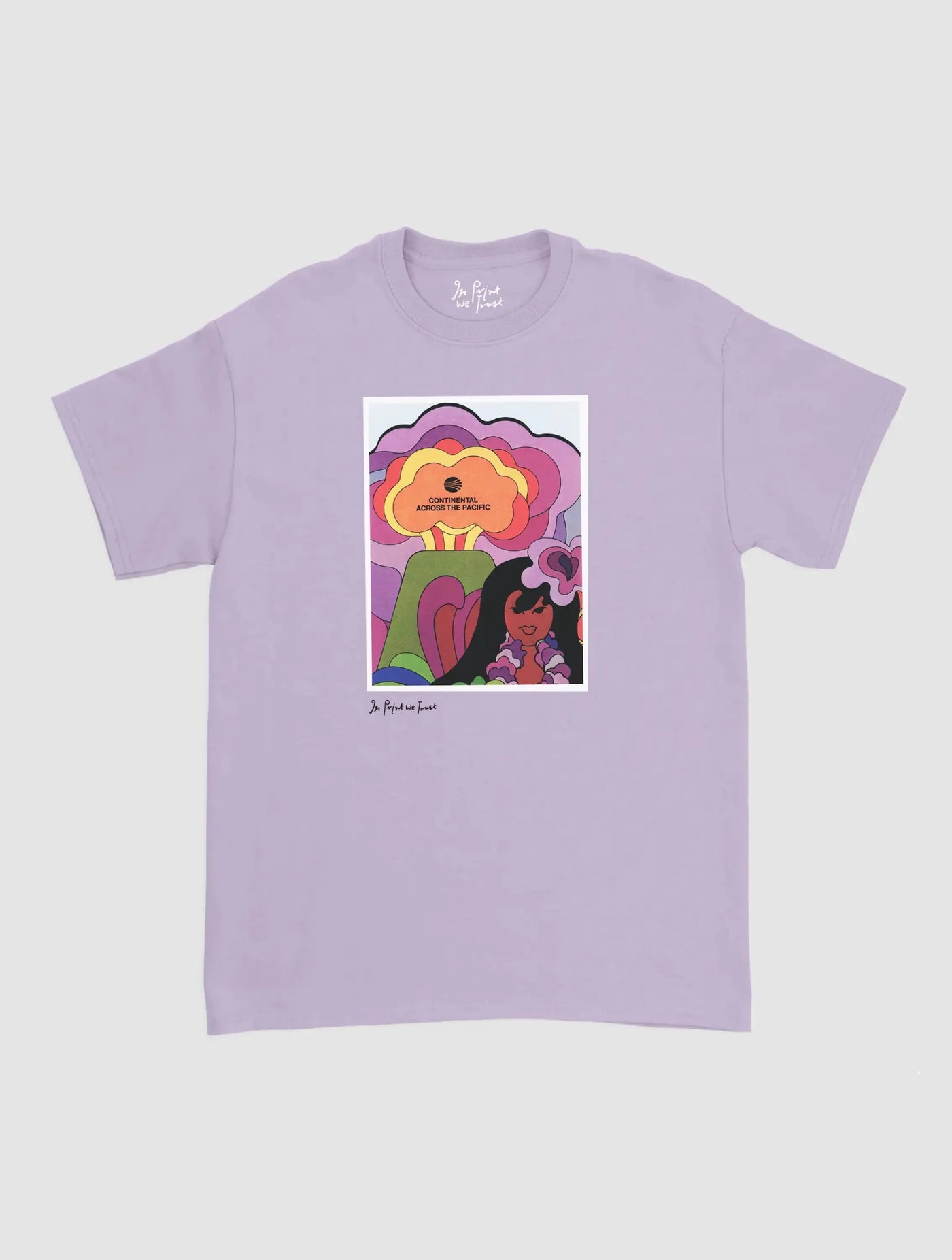 across the pacific classic tee - In Print We Trust