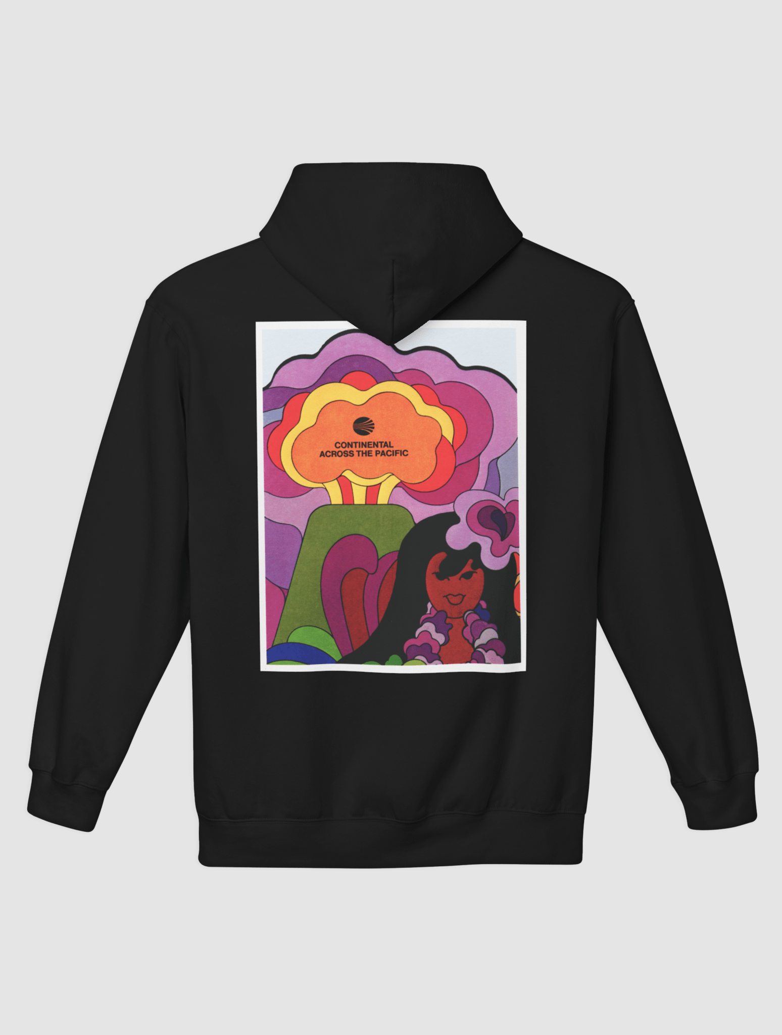 across the pacific hoodie - In Print We Trust