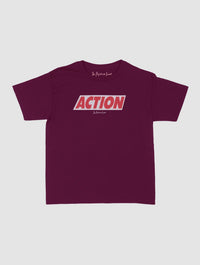 ACTION baby tee - In Print We Trust