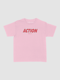 ACTION baby tee - In Print We Trust