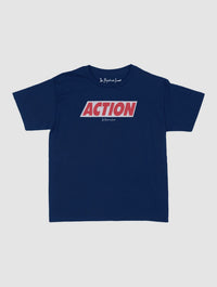 ACTION baby tee - In Print We Trust