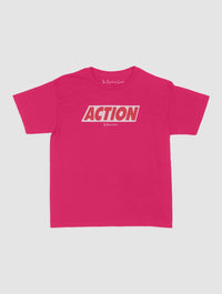 ACTION baby tee - In Print We Trust