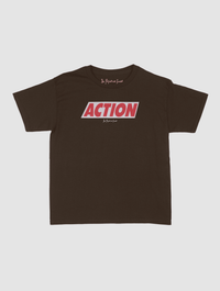 ACTION baby tee - In Print We Trust