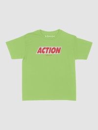 ACTION baby tee - In Print We Trust