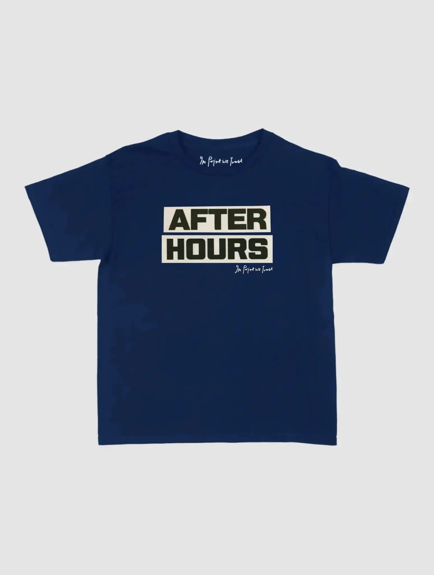 after hours baby tee - In Print We Trust