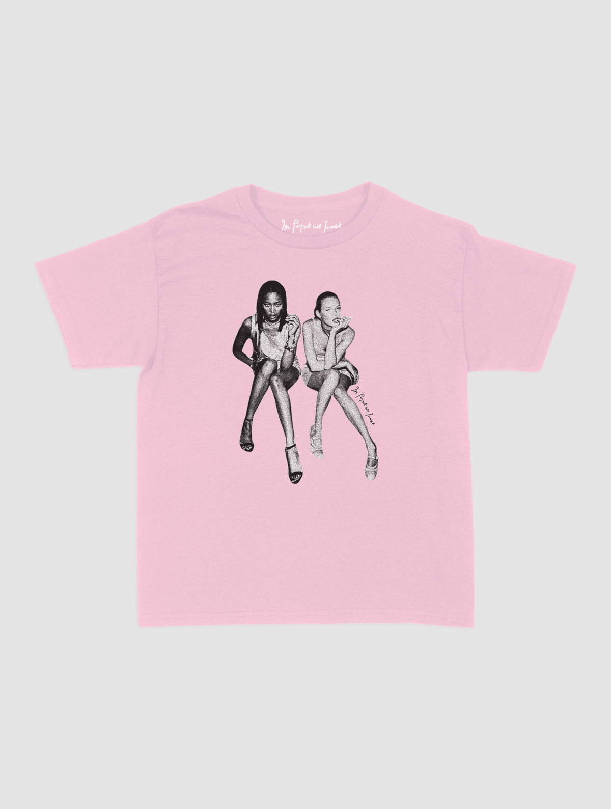 after party baby tee - In Print We Trust