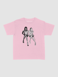 after party baby tee - In Print We Trust